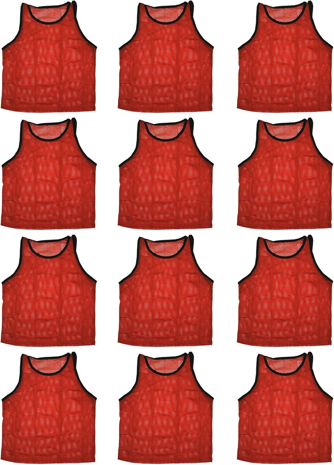 BlueDot Trading Adult & Youth Scrimmage Training Vests for Soccer, Basketball & More – Available in 1, 6, 12, 24 Packs - Image 59