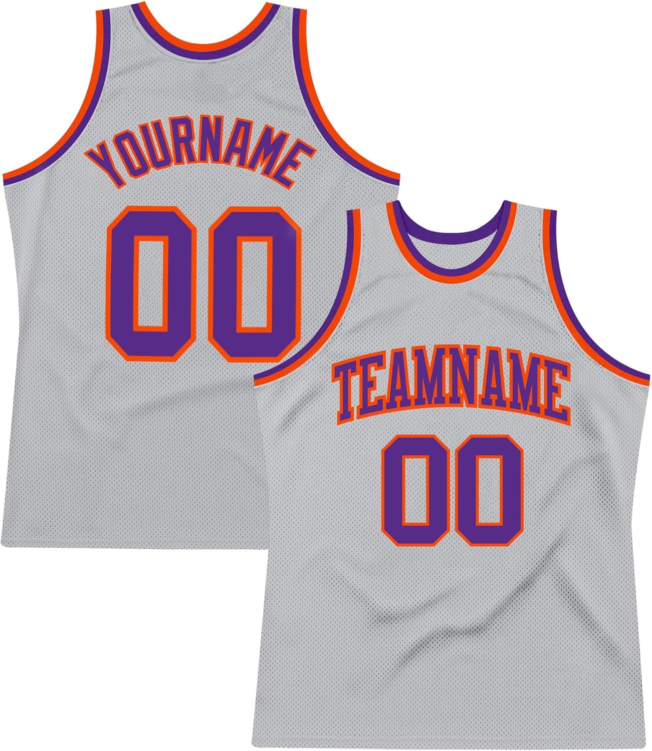 Custom Name Team Name Number Orange USA Flag Authentic Throwback Basketball Jersey, Personalized Uniform Basketball Shirt - Image 26