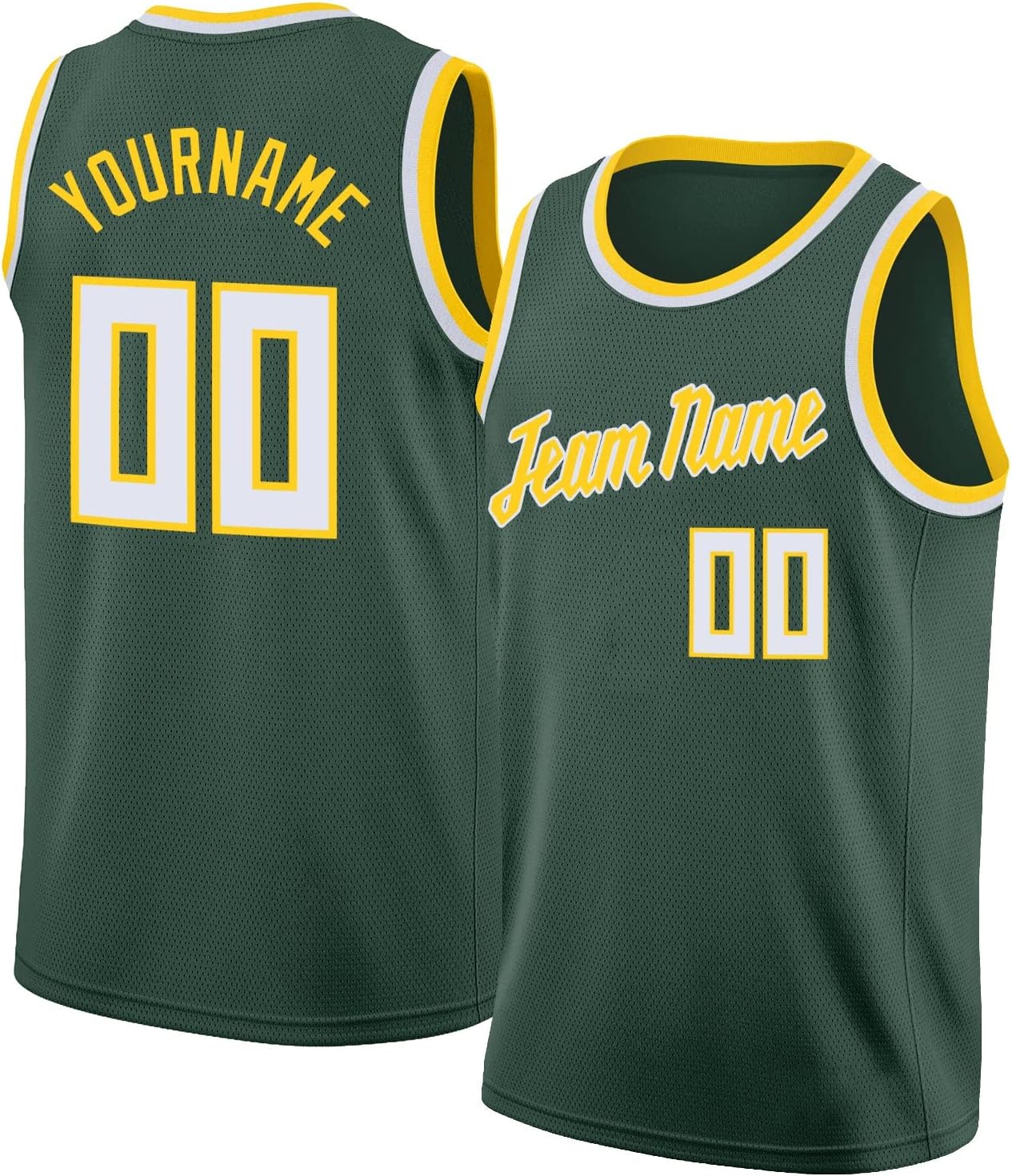 Custom Name Team Name Number Black White Pinstripe White Authentic Basketball Jersey, Personalized Uniform Basketball Shirt - Image 8