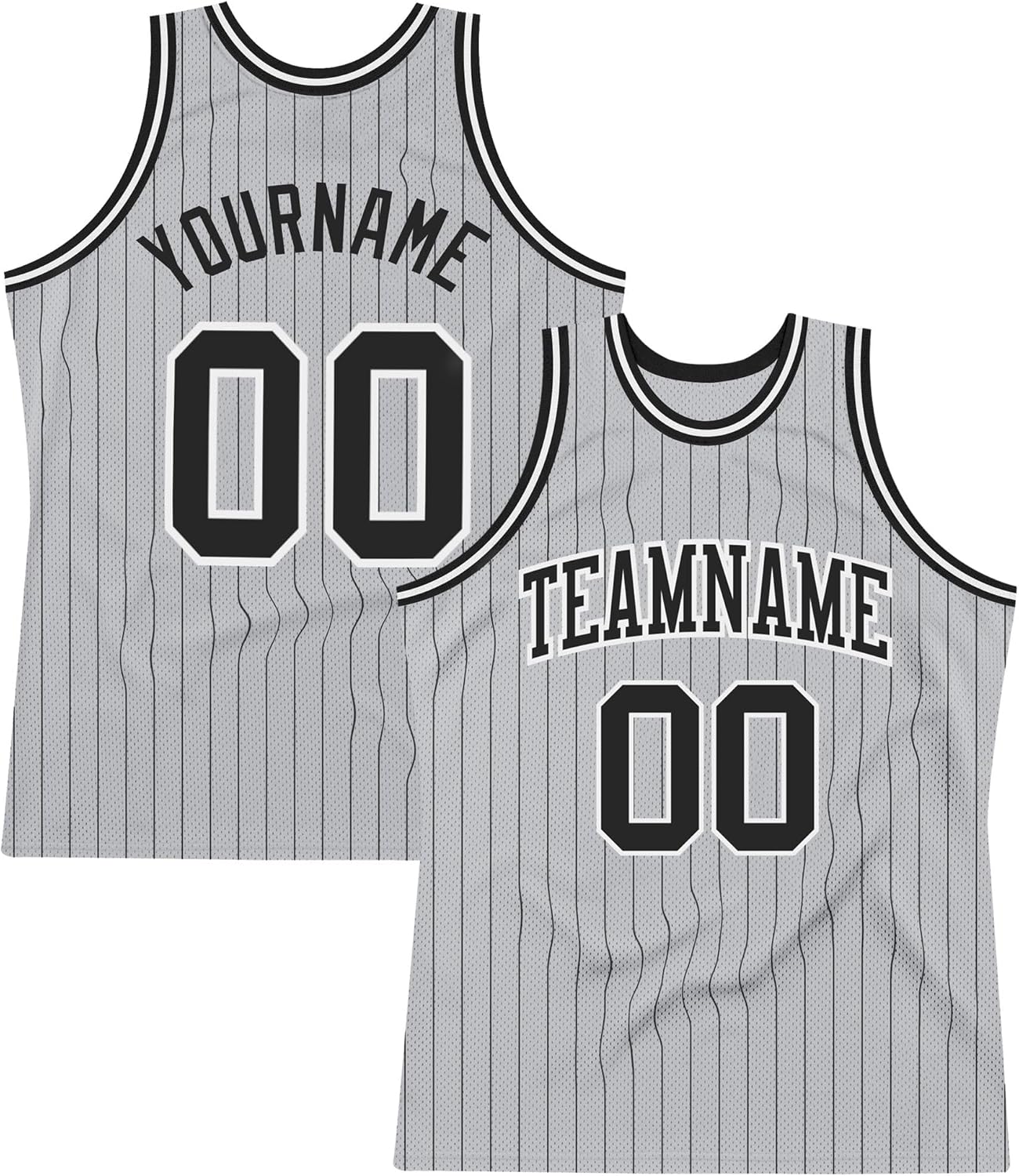 Custom Name Team Name Number Black Gold Design Tropical Authentic Basketball Jersey, Personalized Uniform Basketball Shirt - Image 8