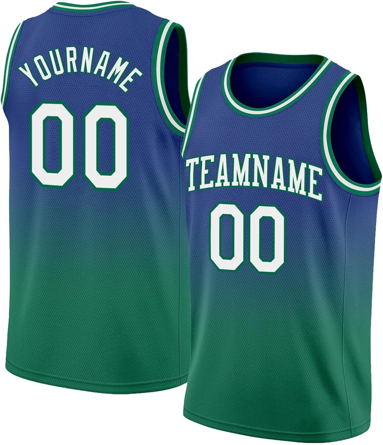 Custom Name Team Name Number Black Blue-Orange Authentic Throwback Basketball Jersey, Personalized Uniform Basketball Shirt - Image 16