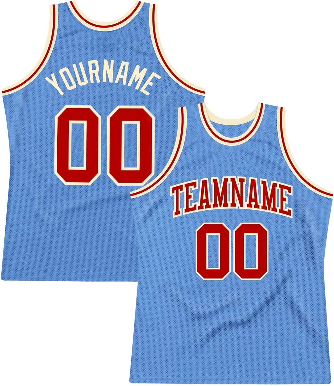 Custom Name Team Name Number Black Red-Royal Autism Authentic Basketball Jersey, Personalized Uniform Basketball Shirt - Image 28