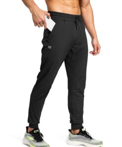 G Gradual Men's Sweatpants with Zipper Pockets Athletic Pants Traning Track Pants Joggers for Men Soccer, Running, Workout