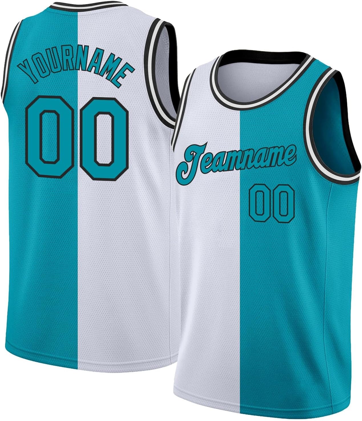 Custom Name Team Name Number Blue Pinstripe White-Red Authentic Basketball Jersey, Personalized Uniform Basketball Shirt - Image 18