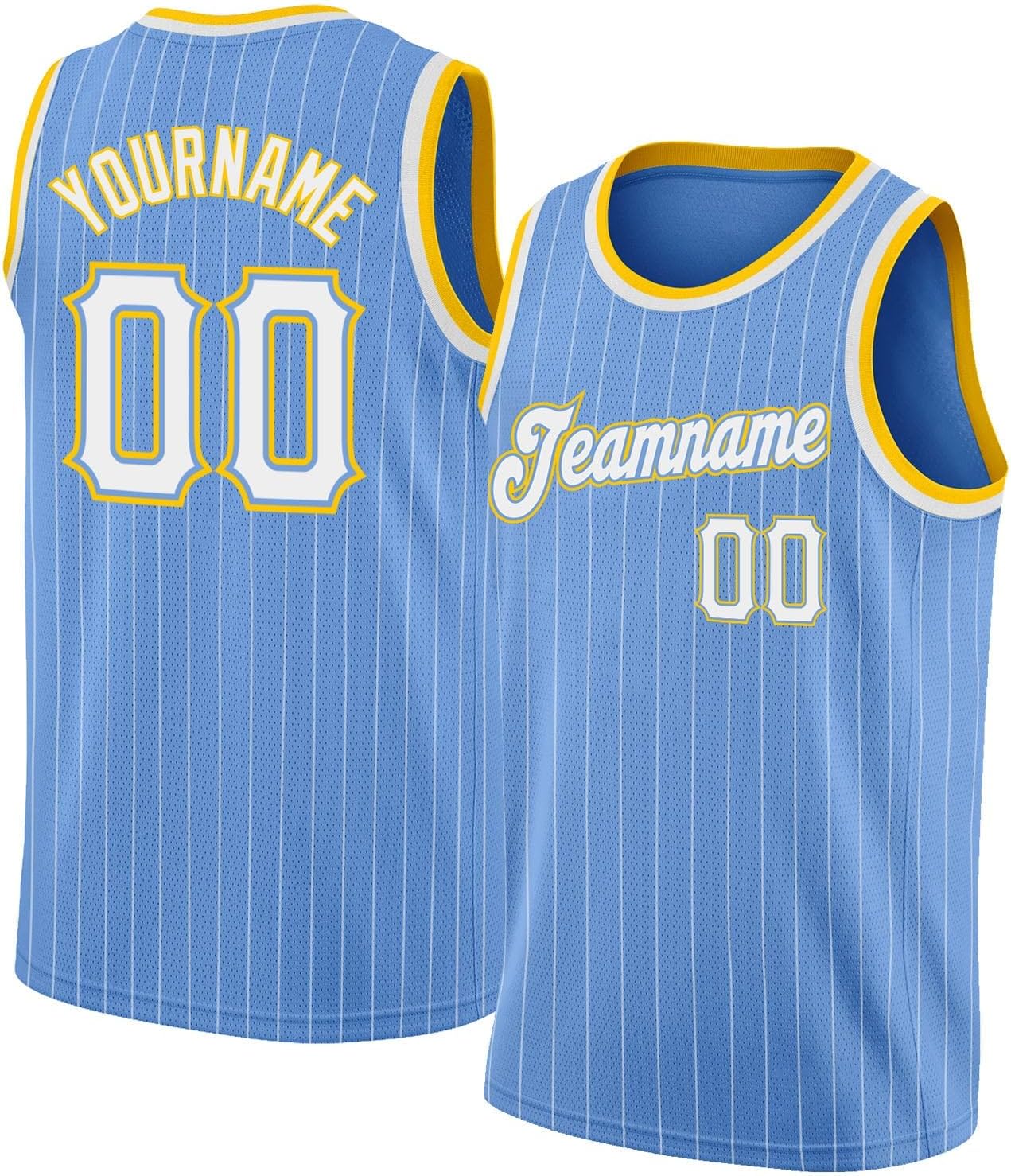 Custom Name Team Name Number Gold Red-Black Authentic Throwback Basketball Jersey, Personalized Uniform Basketball Shirt - Image 27