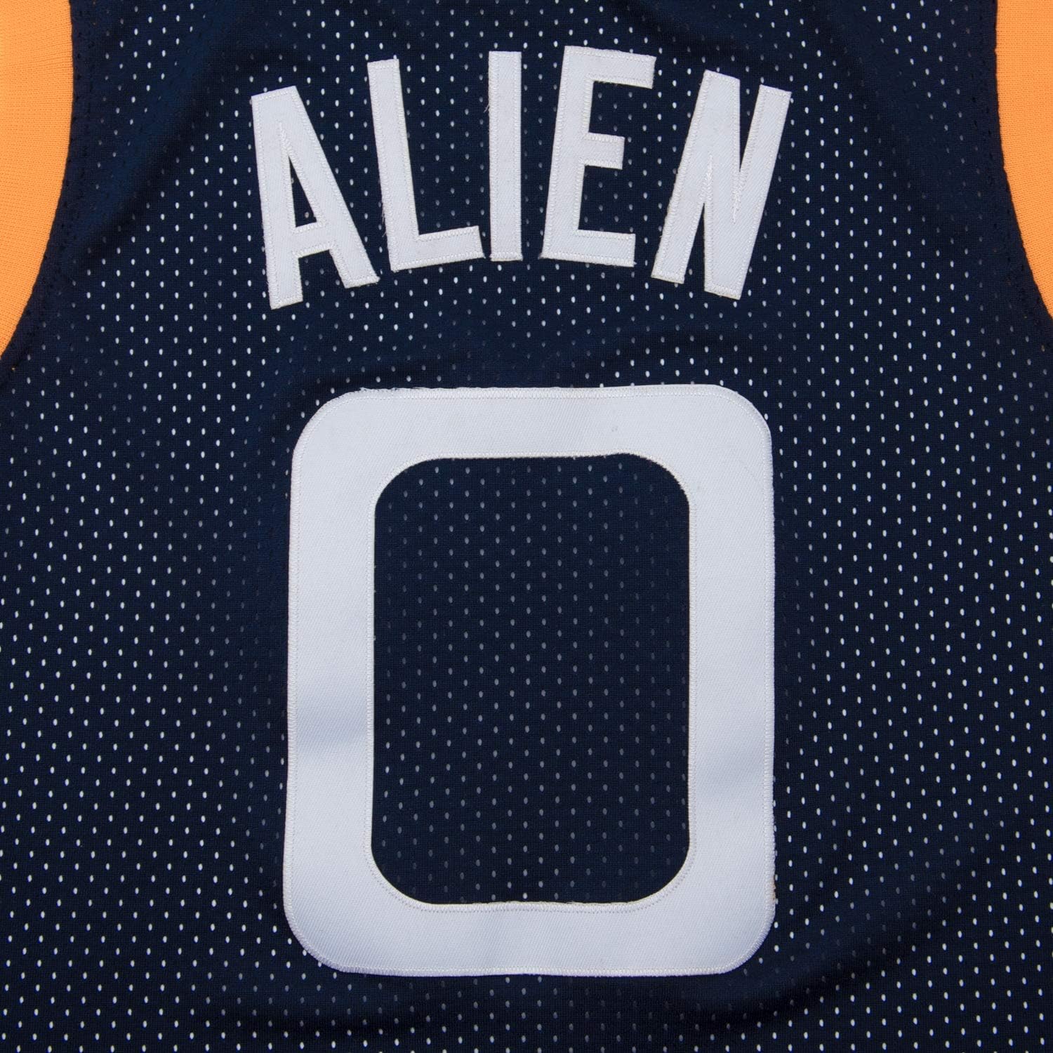 Mens Basketball Jersey Alien 0 Monstars Space Movie Jersey Dark Blue - Image 5