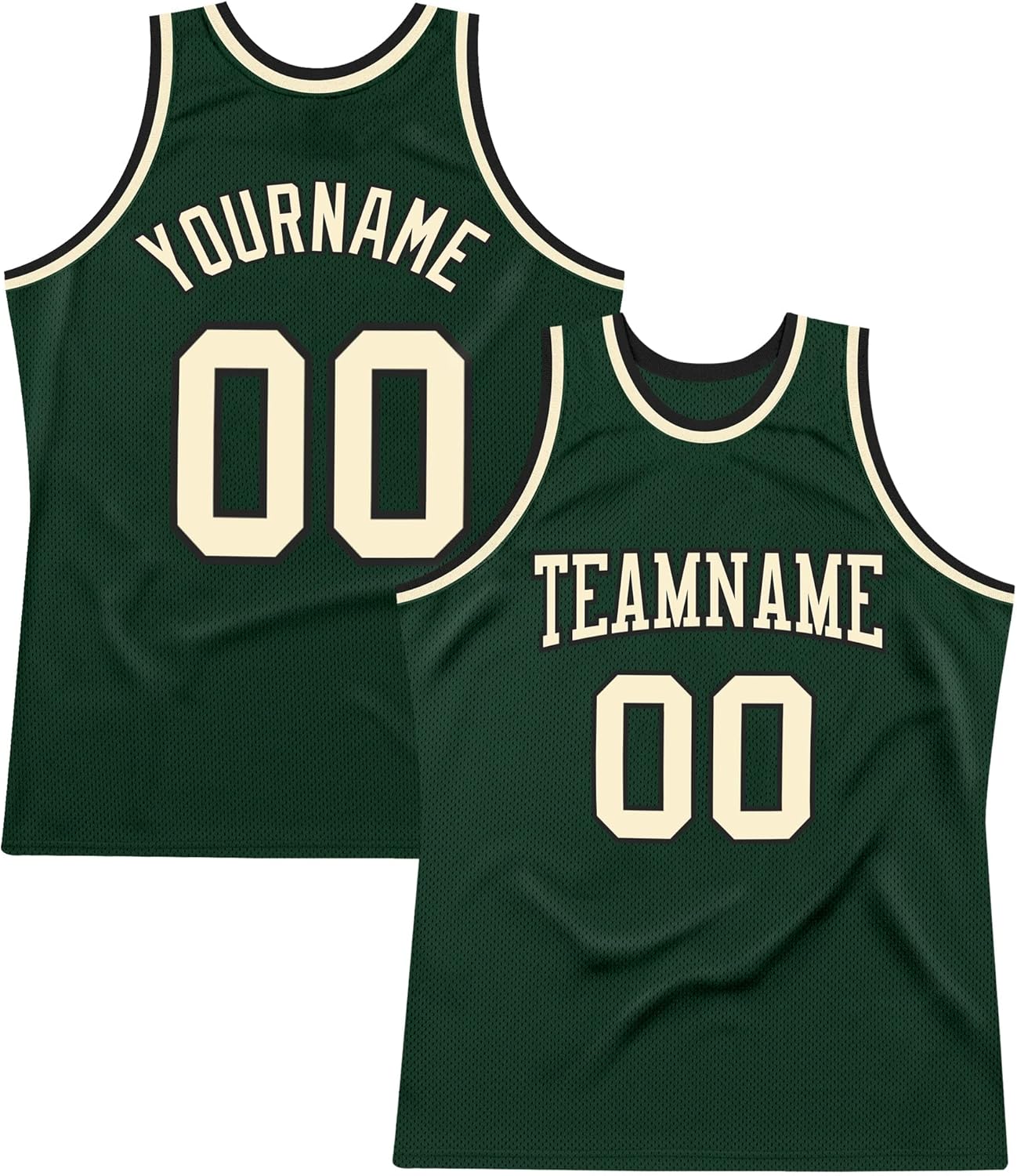Custom Name Team Name Number Black Gold Design Tropical Authentic Basketball Jersey, Personalized Uniform Basketball Shirt