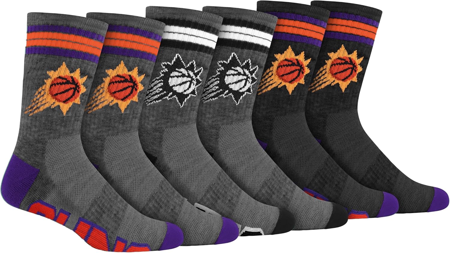 Ultra Game NBA boys Youth Training Cotton Crew Socks - Image 19