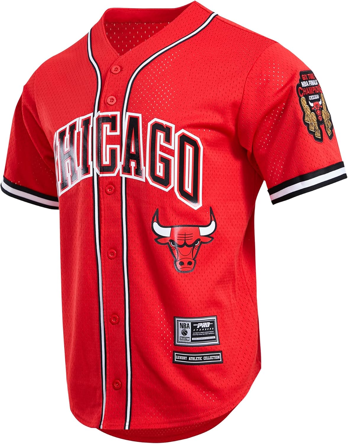 Mens NBA Mesh Button Down Top - Image 18