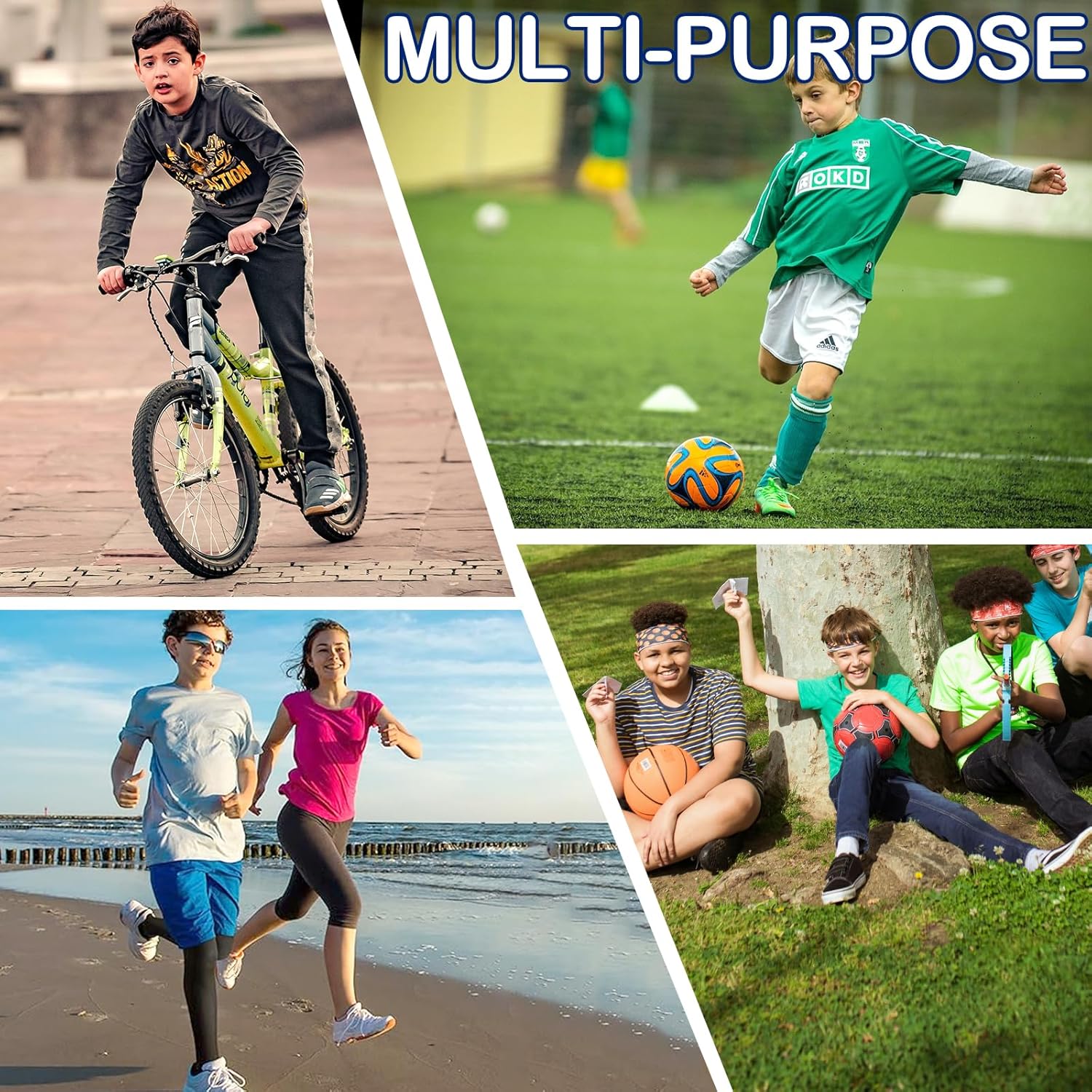 SS COLOR FISH Boys Compression Pants Athletic Baselayer Youth Boy Compression Leggings Basketball Running Tights for Boy - Image 6