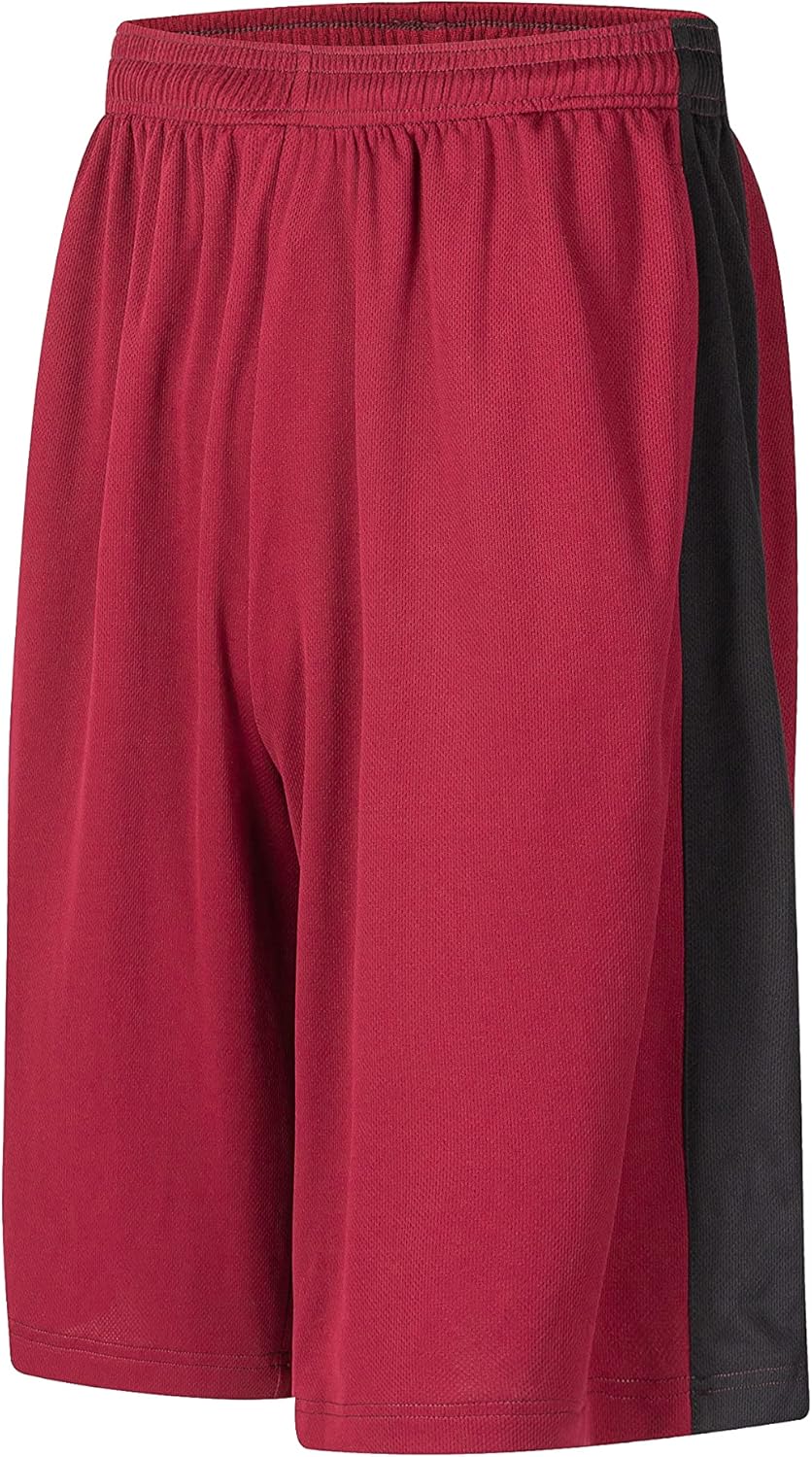 HQUEC Men's 12" Athletic Shorts Long Basketball Workout Shorts Below Knee Loose-Fit with Pockets - Image 28