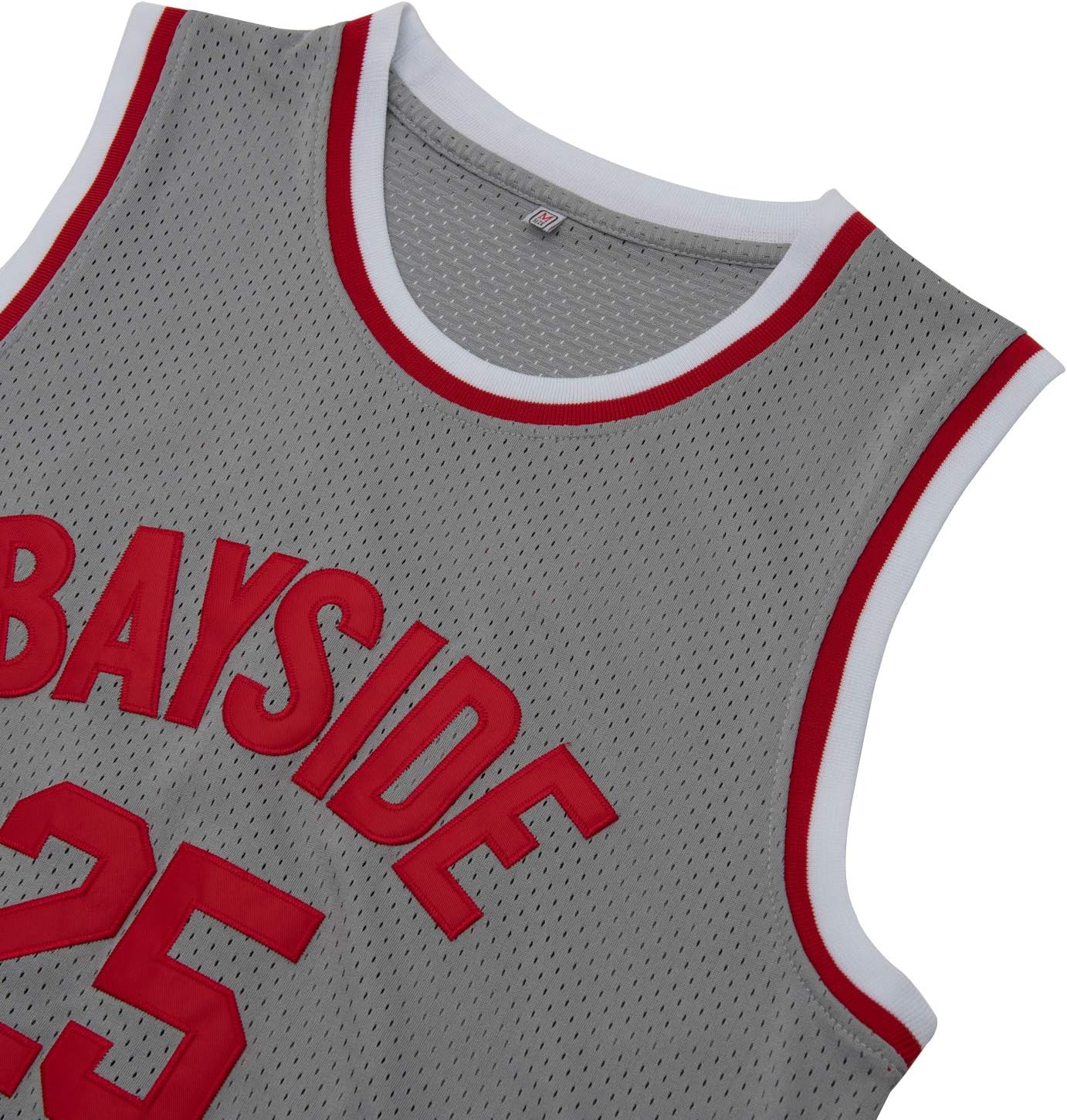 Morris Jersey #25 Bayside Basketball Jersey Grey S-XXXL - Image 3