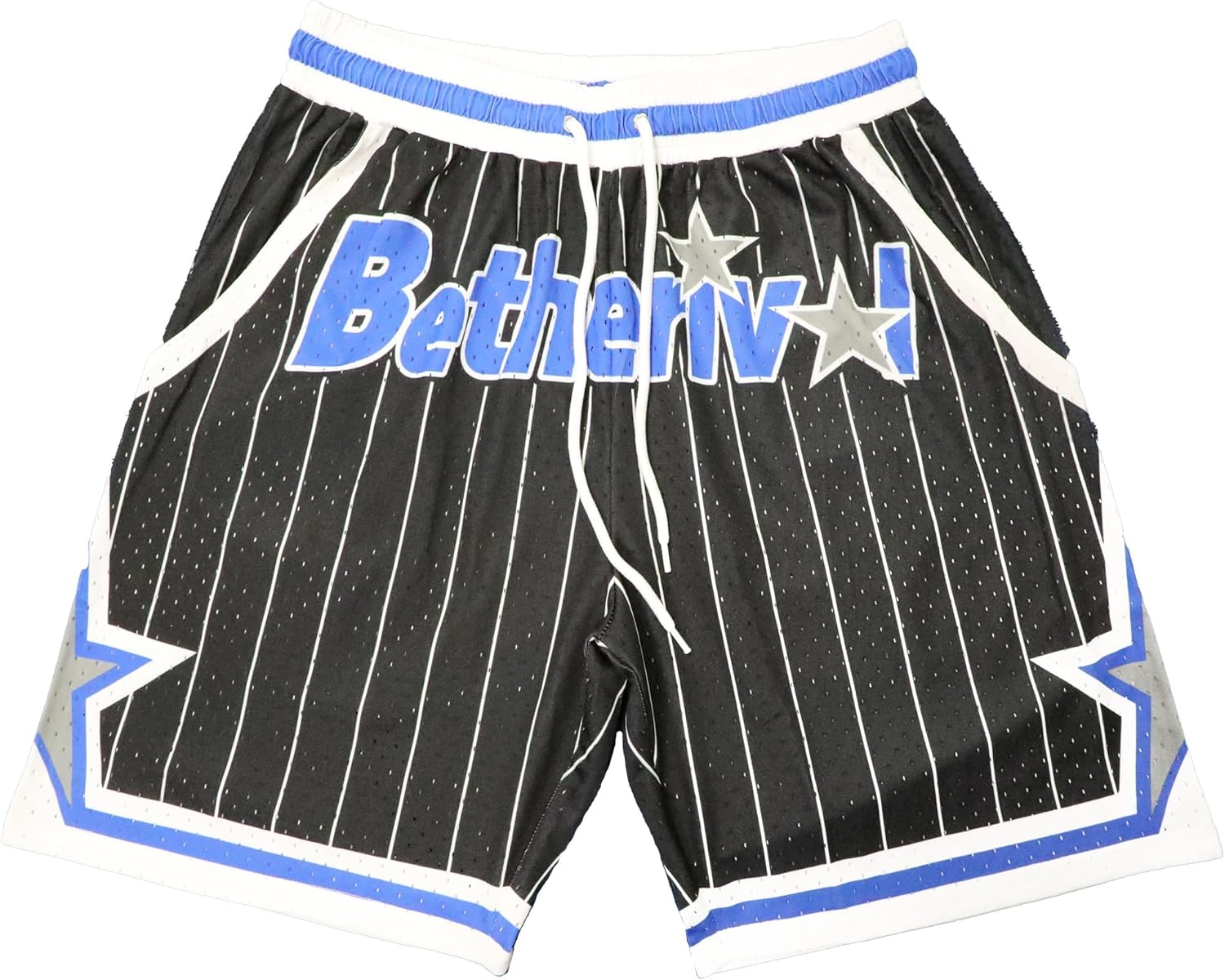 Mens Cool Graphic Sport Athletic Shorts Light Weight Mesh Workout Training Drawstring Basketball Shorts - Image 14