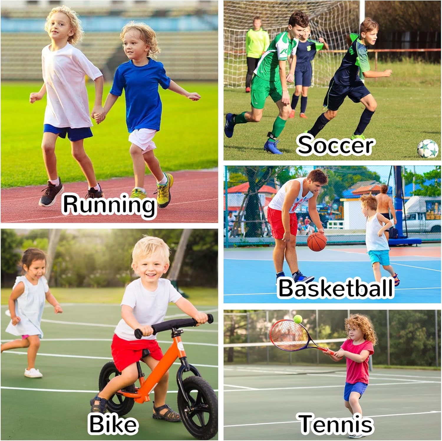 Dreammonkey Boys and Girls Basketball Shorts Athletic Soccer Shorts Sizes 2T to Youth - Image 5