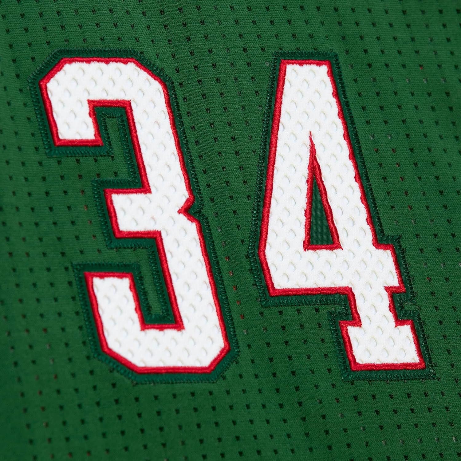 Mitchell & Ness NBA Authentic Road Jersey 2013 Milwaukee Bucks - G. Antetokounmpo, Green - Image 3