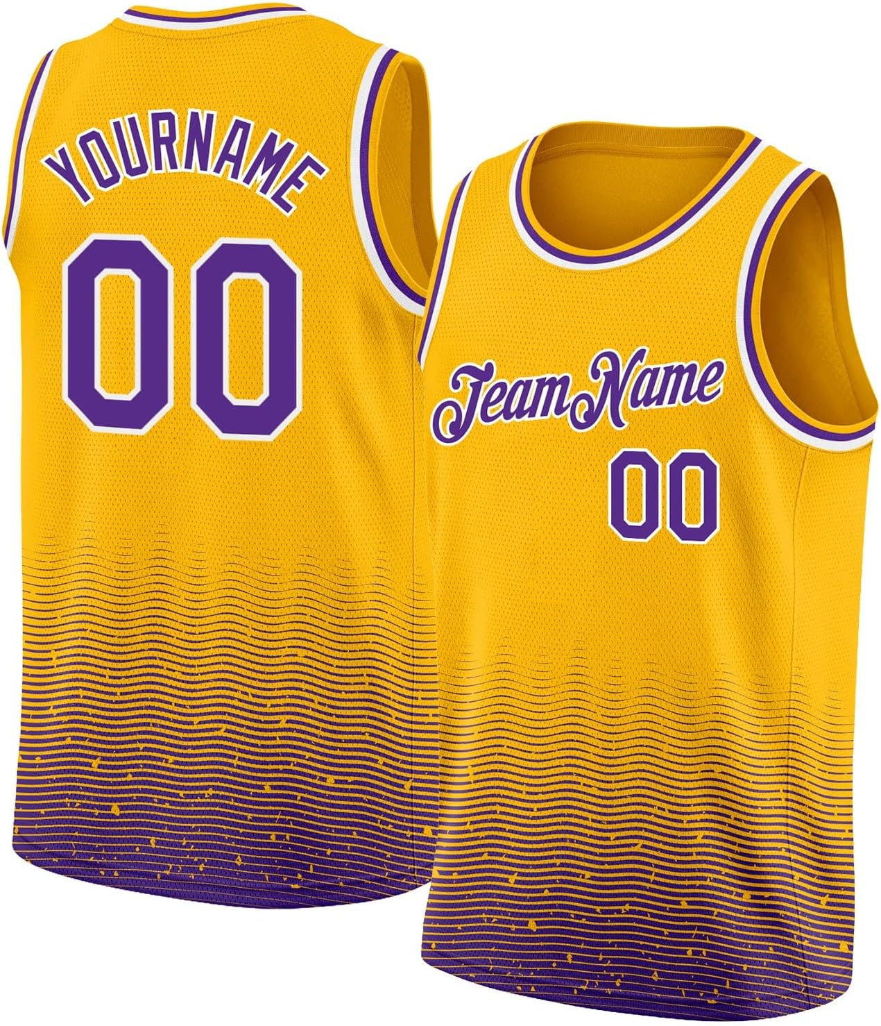 Custom Name Team Name Number Blue Orange-Royal Authentic Throwback Basketball Jersey, Personalized Uniform Basketball Shirt - Image 27