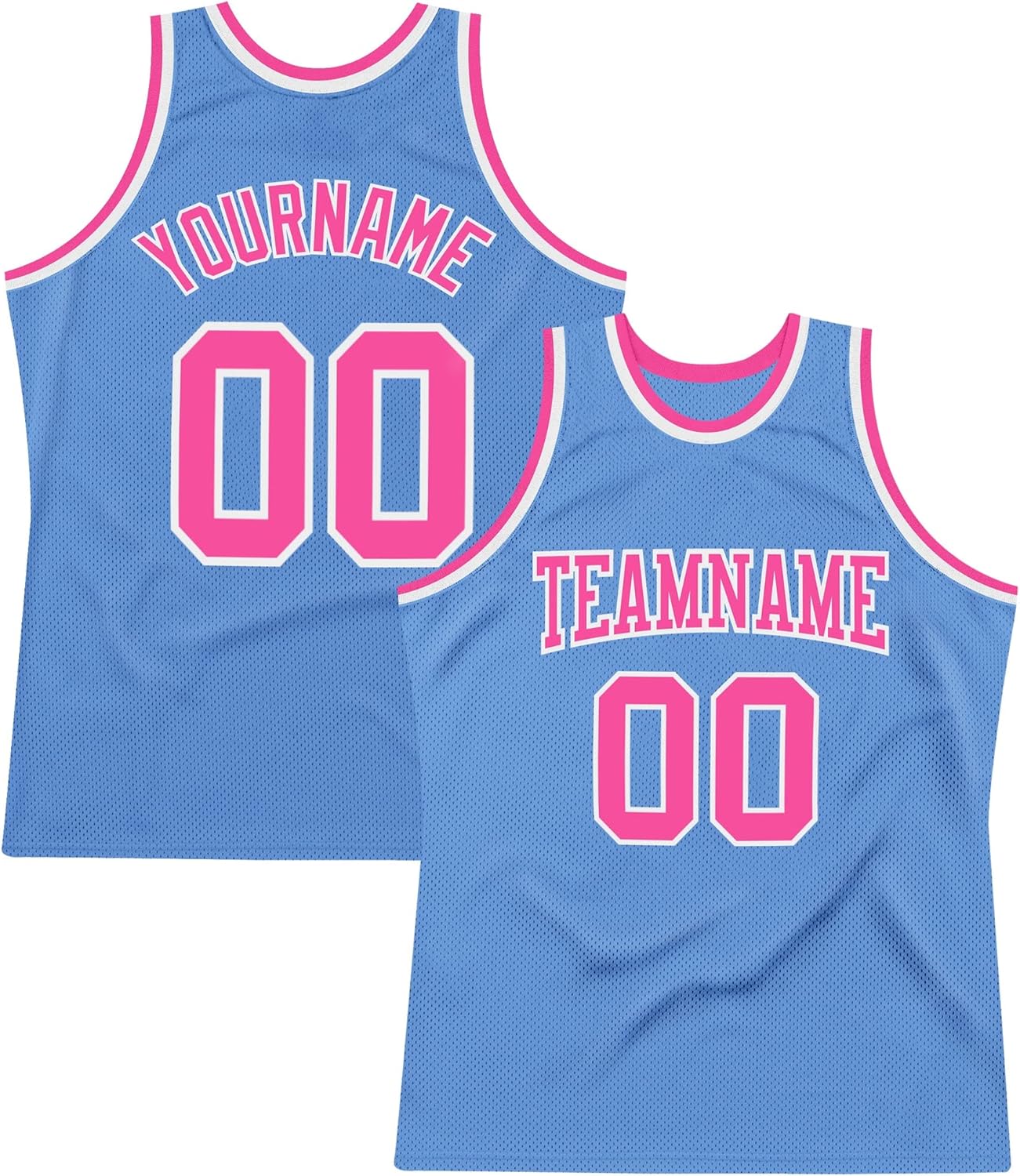 Custom Name Team Name Number Orange Blue-Navy Authentic Throwback Basketball Jersey, Personalized Uniform Basketball Shirt - Image 19