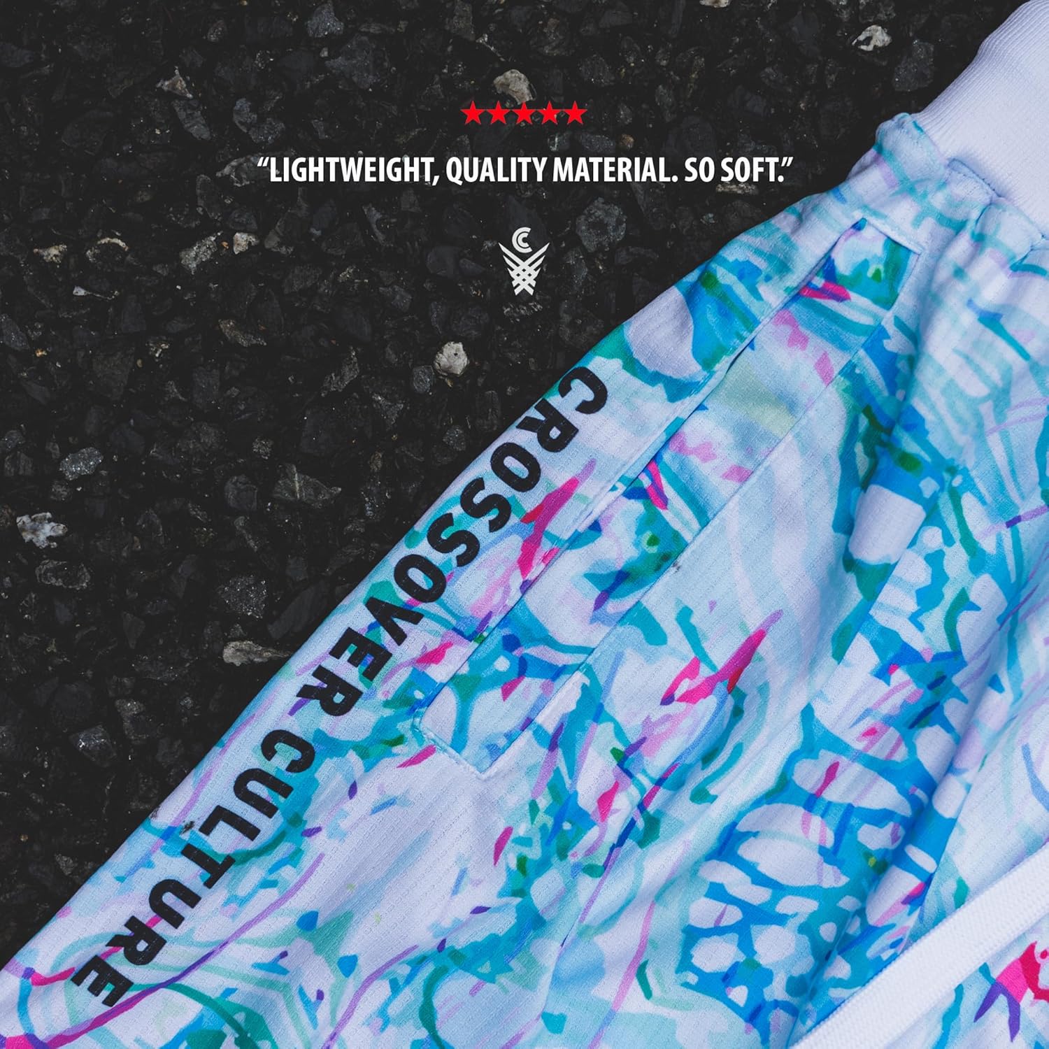 Crossover Culture Mens Mayhem Basketball Shorts - Moisture-Wicking Mesh Mens Basketball Shorts with Pockets - Image 6