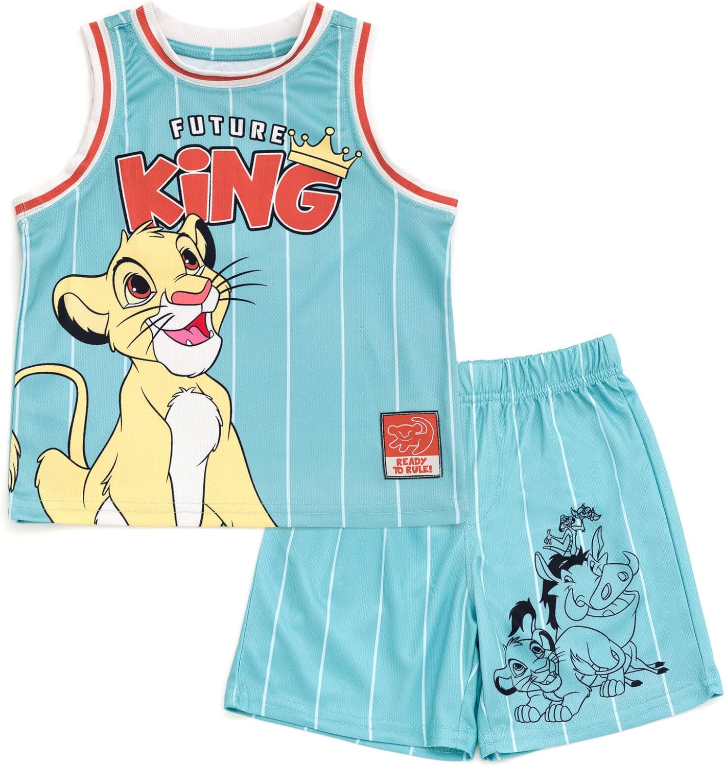 Disney Boys' Basketball Jersey & Shorts Set – Athletic Outfit for Toddlers & Big Kids (2T-10/12) - Image 8