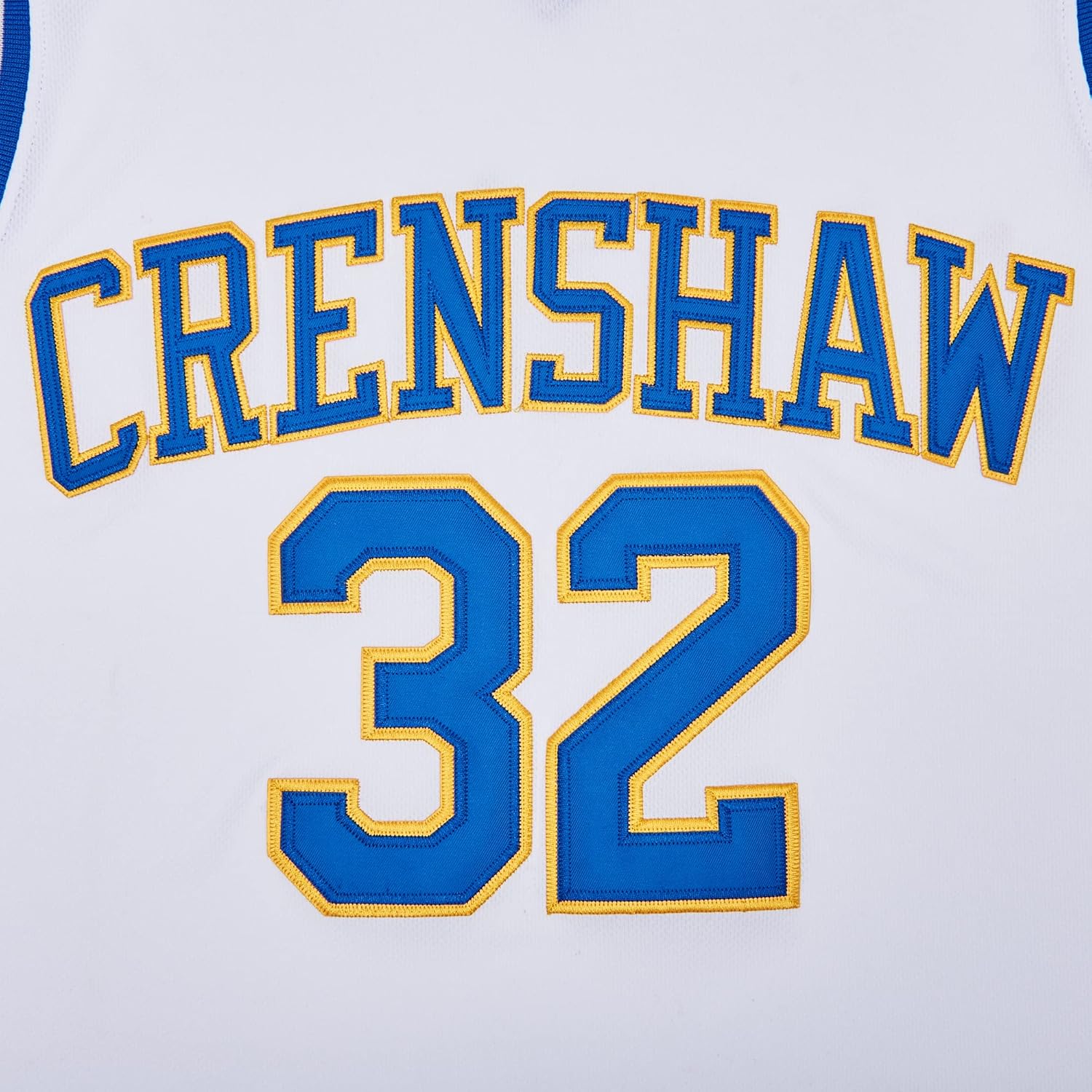 McCall #22 Wright #32 Love and Basketball Moive Crenshaw Basketball Jersey - Image 3