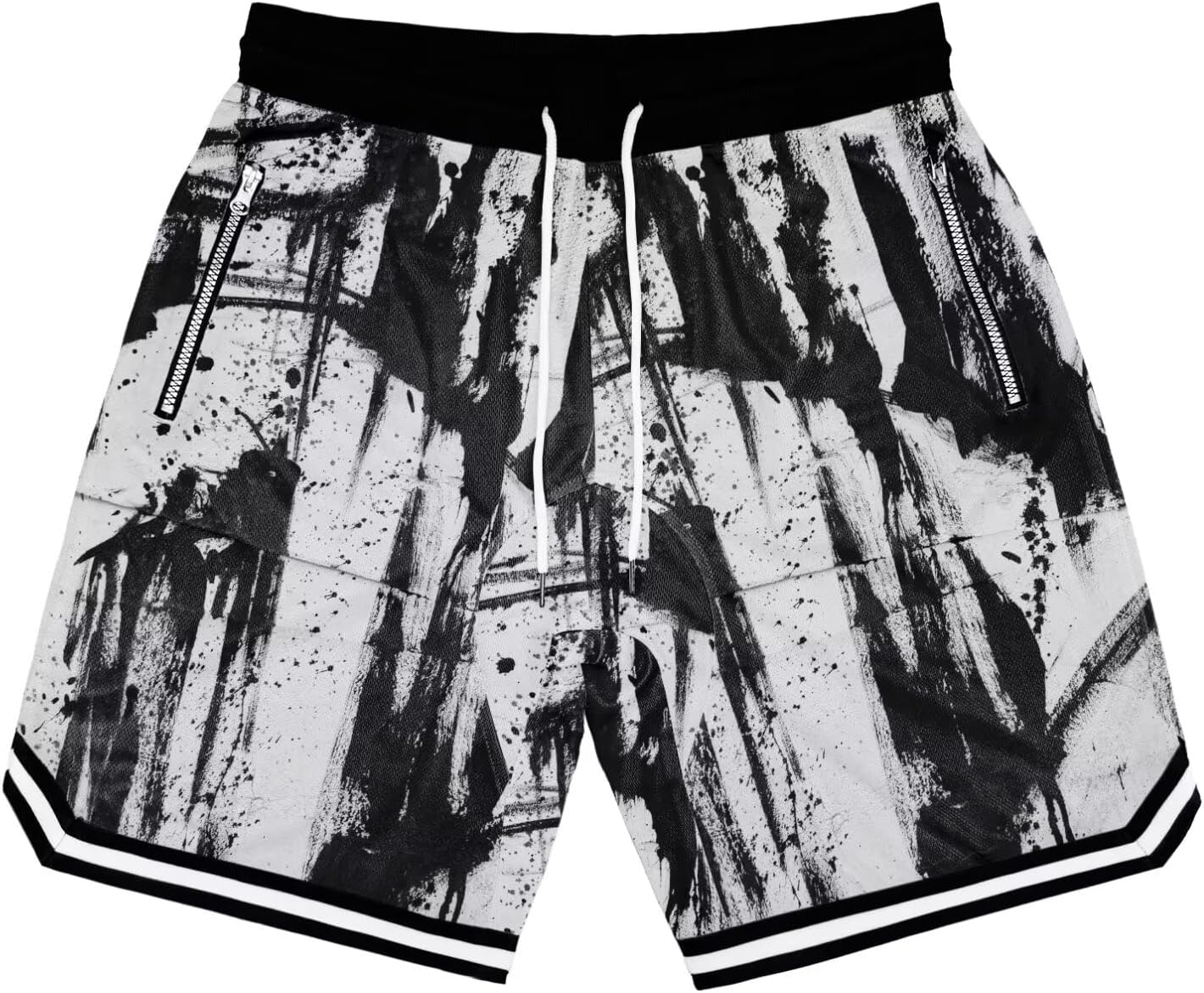 Mens Floral Print Basketball Shorts Lightweight Mesh Gym Shorts Graphic Sports Athletic Drawstring Short - Image 24