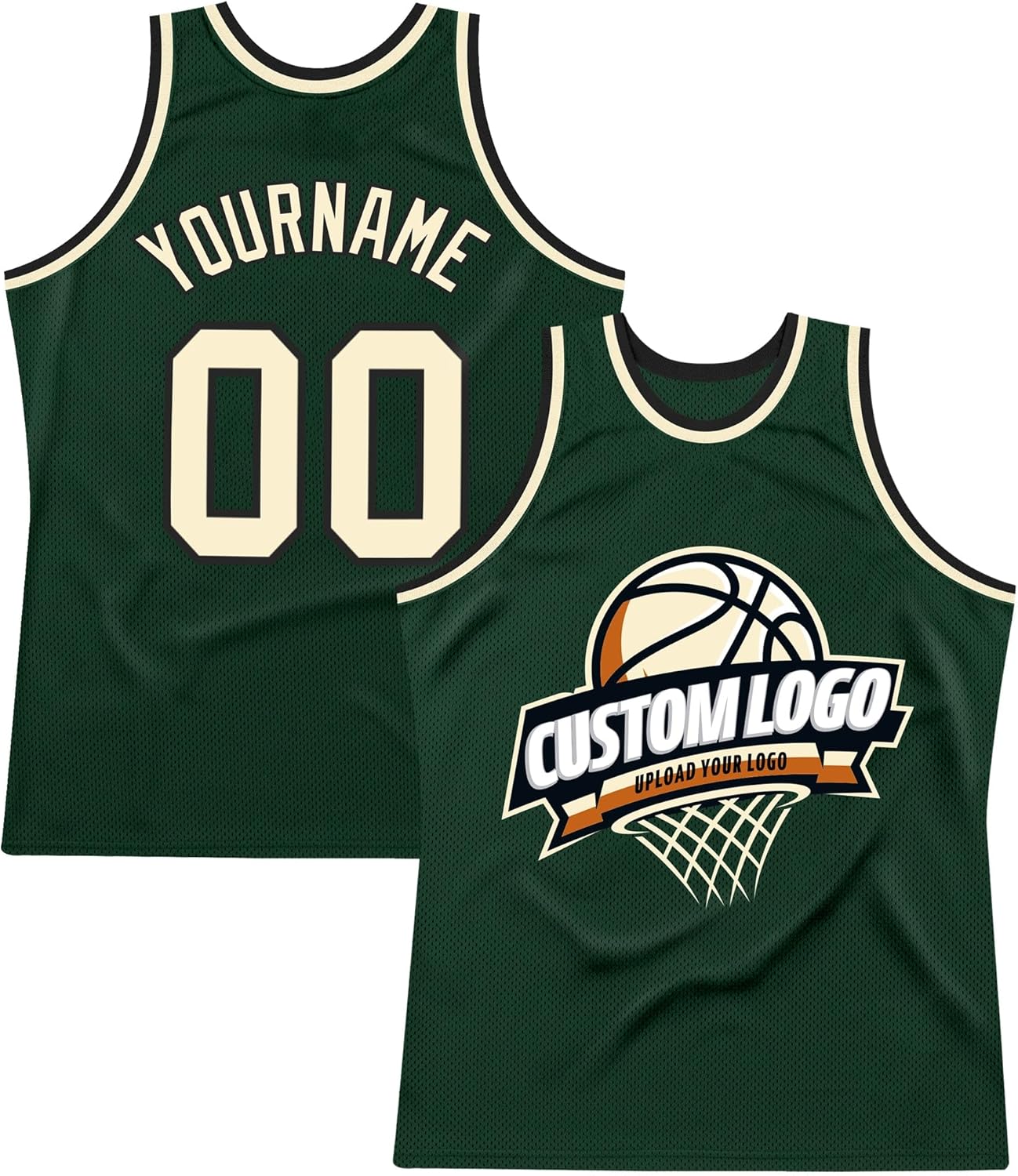 Custom Name Team Name Number Green Mexico Watercolored Splashes Authentic Basketball Jersey, Personalized Basketball Jersey - Image 16