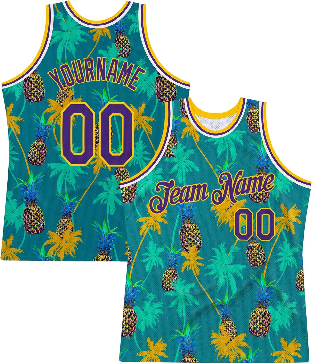 Custom Name Team Name Number Red Gold-White Authentic Throwback Basketball Jersey, Personalized Uniform Basketball Shirt - Image 20