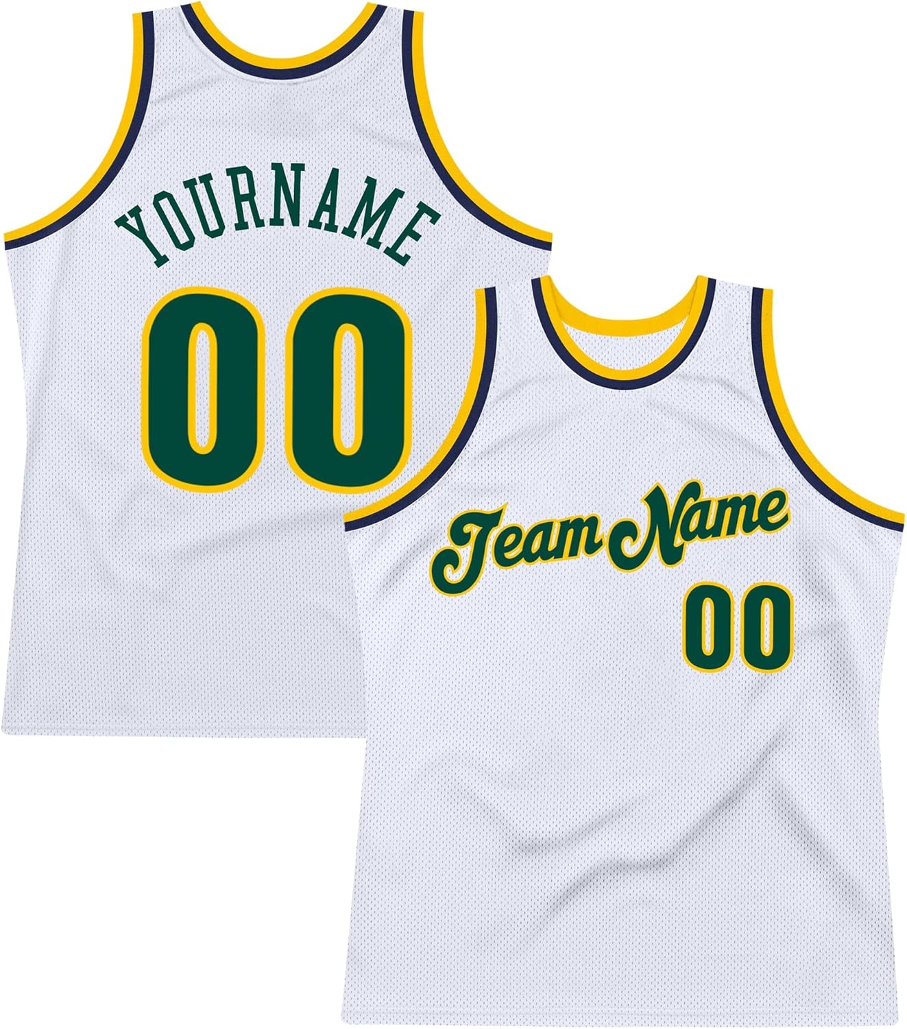 Custom Name Team Name Number Cream Black-Blue Authentic Throwback Basketball Jersey, Personalized Uniform Basketball Shirt - Image 21