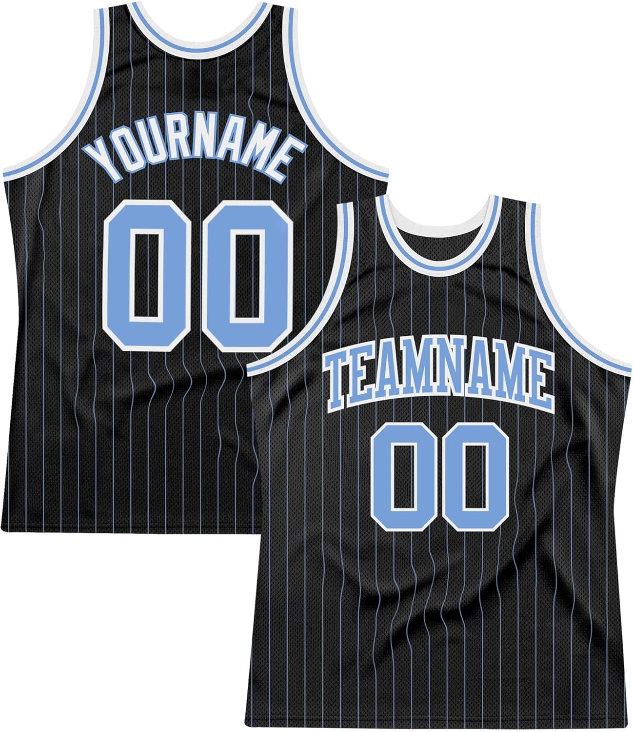 Custom Name Team Name Number Black White Pinstripe Maroon-White Authentic Basketball Jersey, Personalized Basketball Jersey - Image 31
