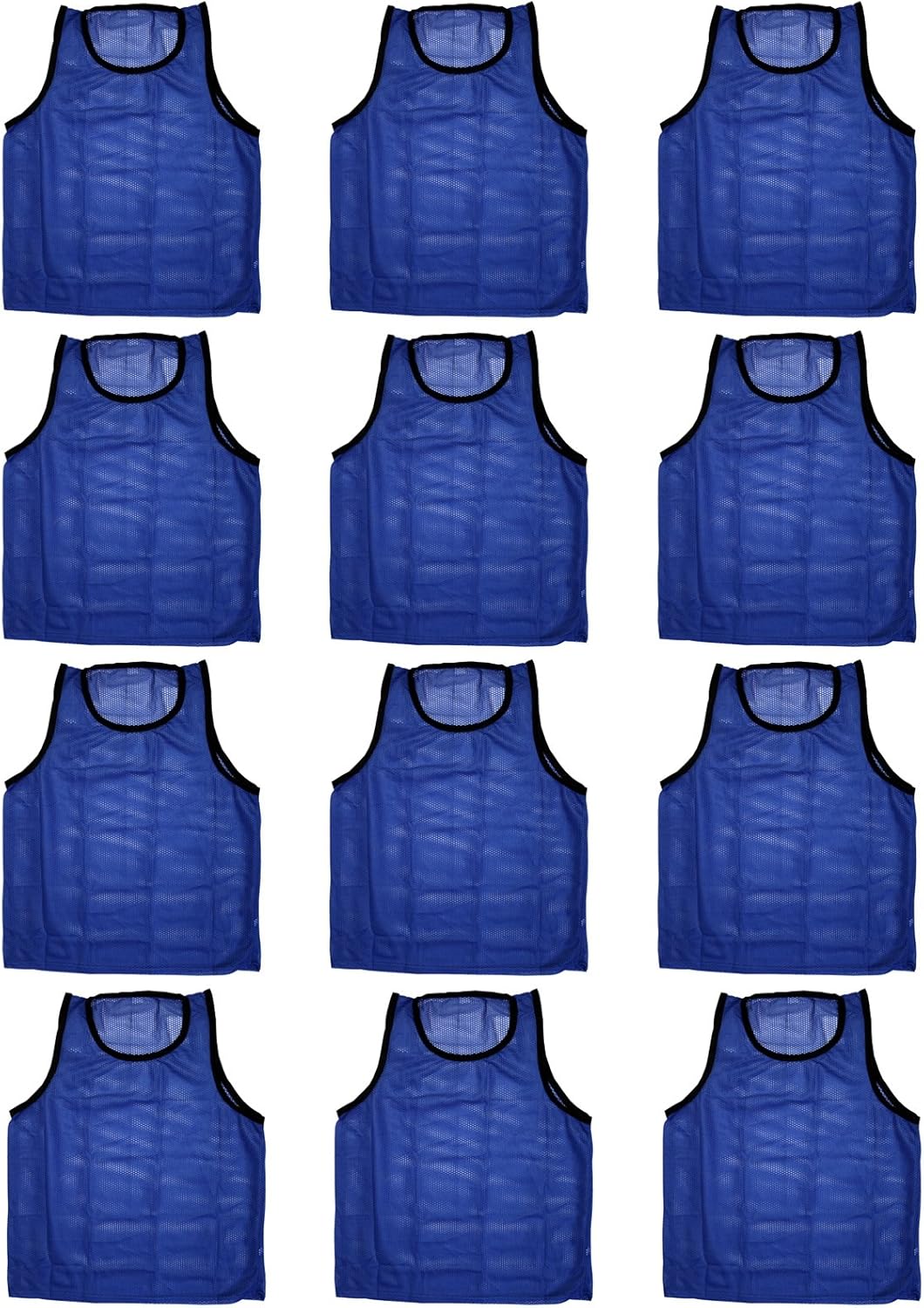 BlueDot Trading Adult & Youth Scrimmage Training Vests for Soccer, Basketball & More – Available in 1, 6, 12, 24 Packs - Image 47