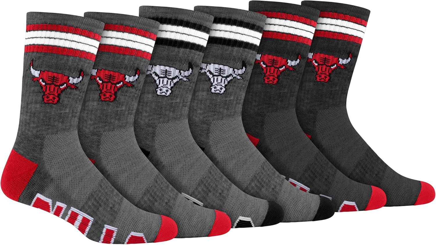 Ultra Game NBA boys Youth Training Cotton Crew Socks