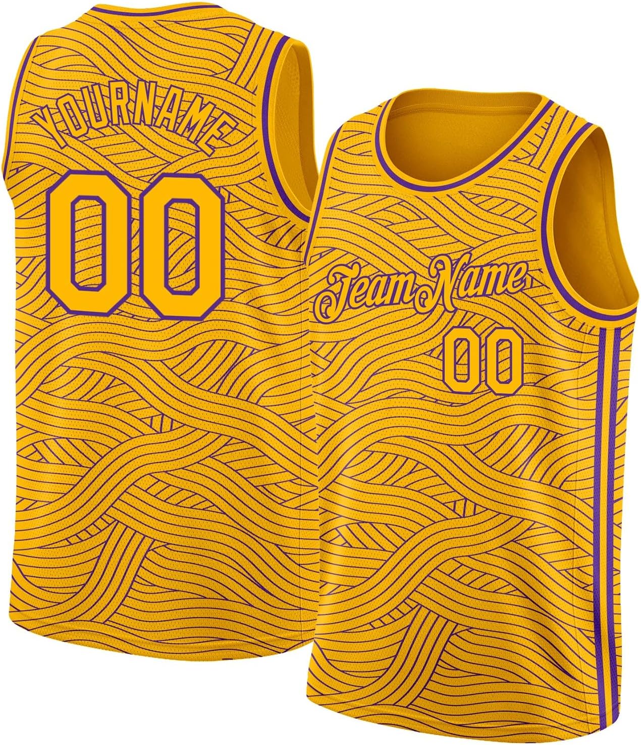 Custom Name Team Name Number Blue Orange-Royal Authentic Throwback Basketball Jersey, Personalized Uniform Basketball Shirt - Image 16