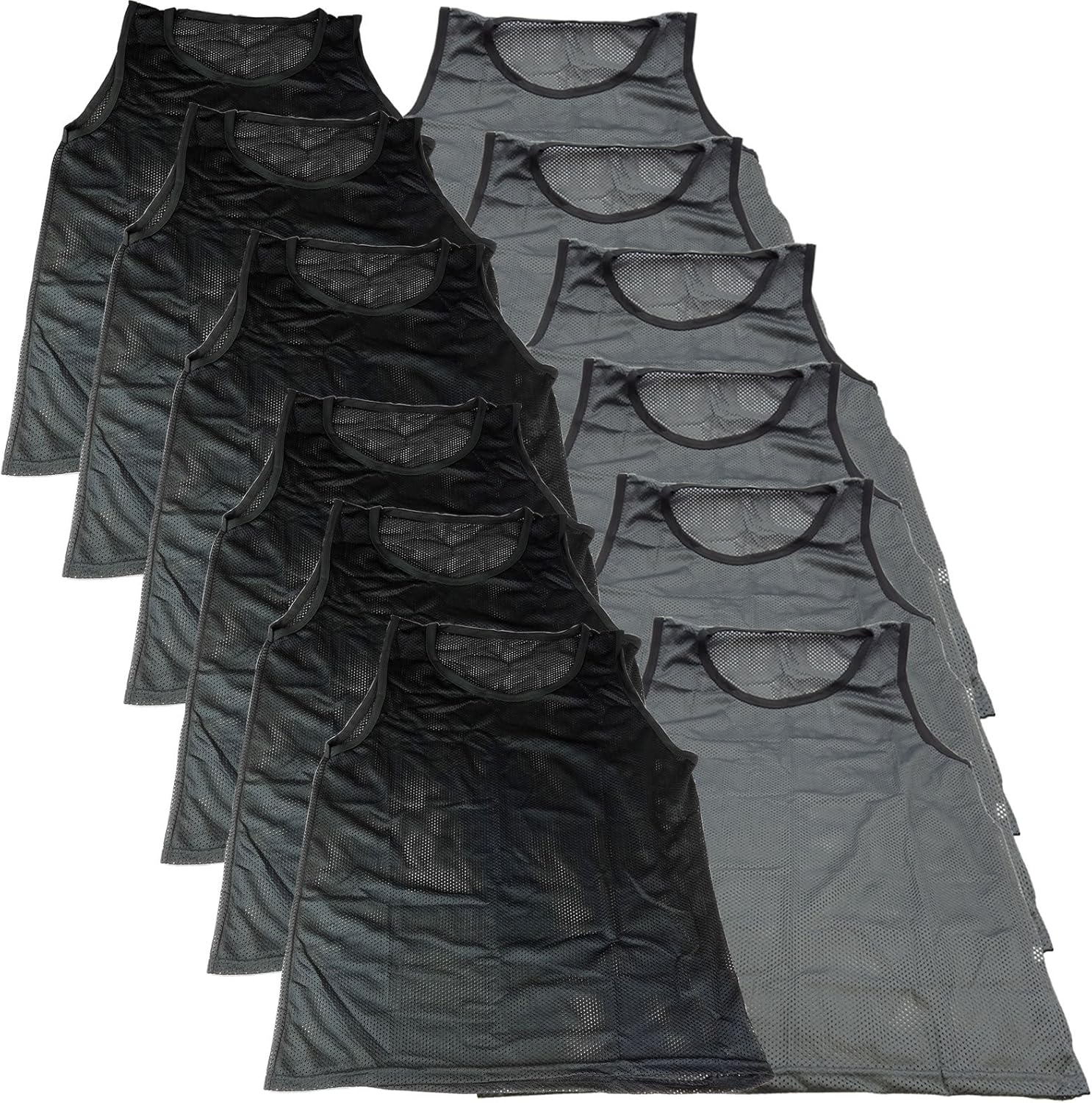 BlueDot Trading Adult & Youth Scrimmage Training Vests for Soccer, Basketball & More – Available in 1, 6, 12, 24 Packs - Image 63