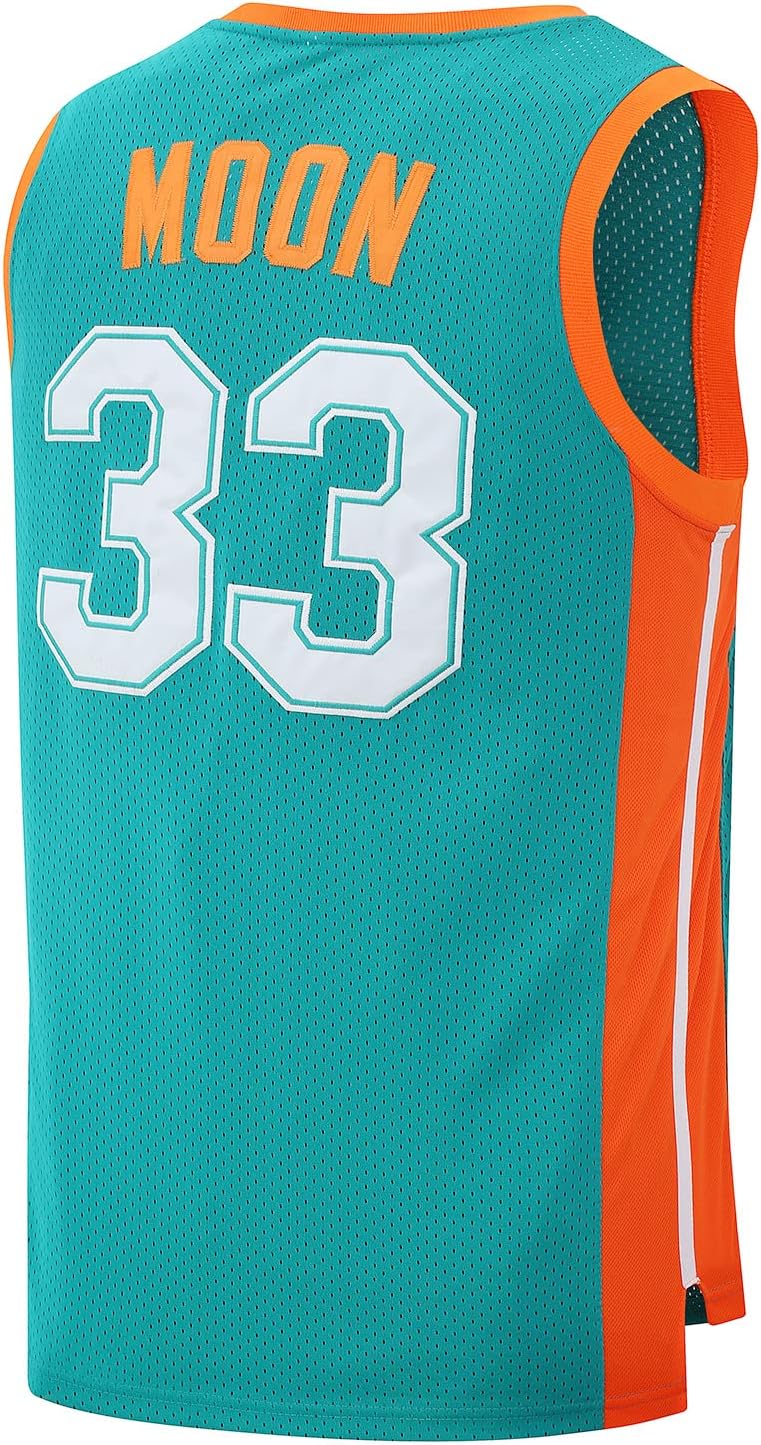 Flint Tropics Jersey Moon #33 Basketball Jerseys,90S Hip Hop Jersey S-XXXL - Image 2