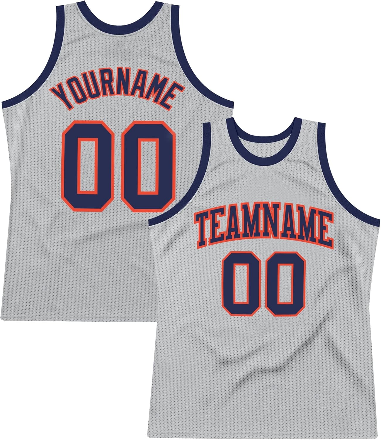 Custom Name Team Name Number Navy Navy-Gold Authentic Throwback Basketball Jersey, Personalized Uniform Basketball Shirt - Image 25