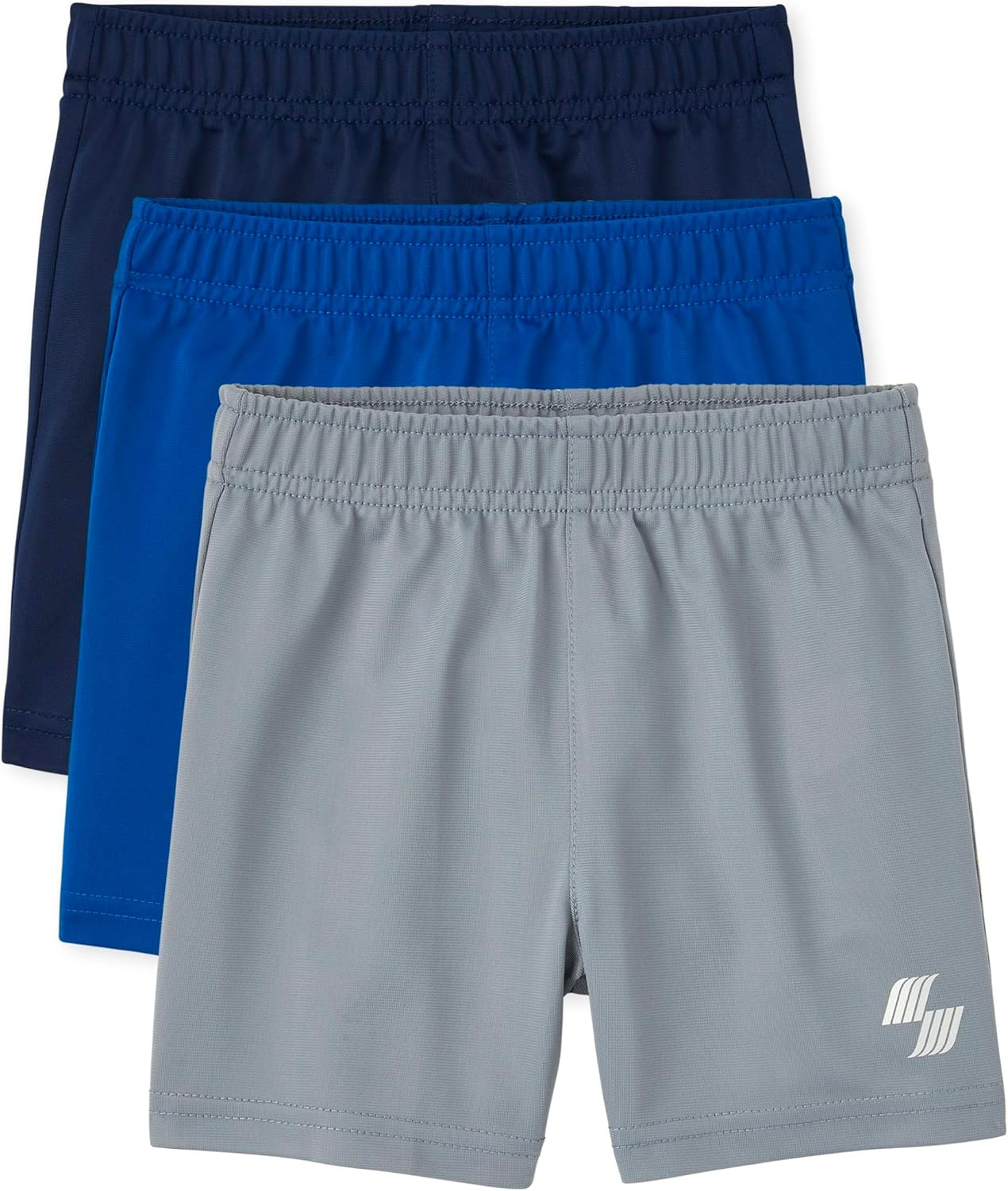 The Children's Place Baby Toddler Boys' Athletic Basketball Shorts - Image 8