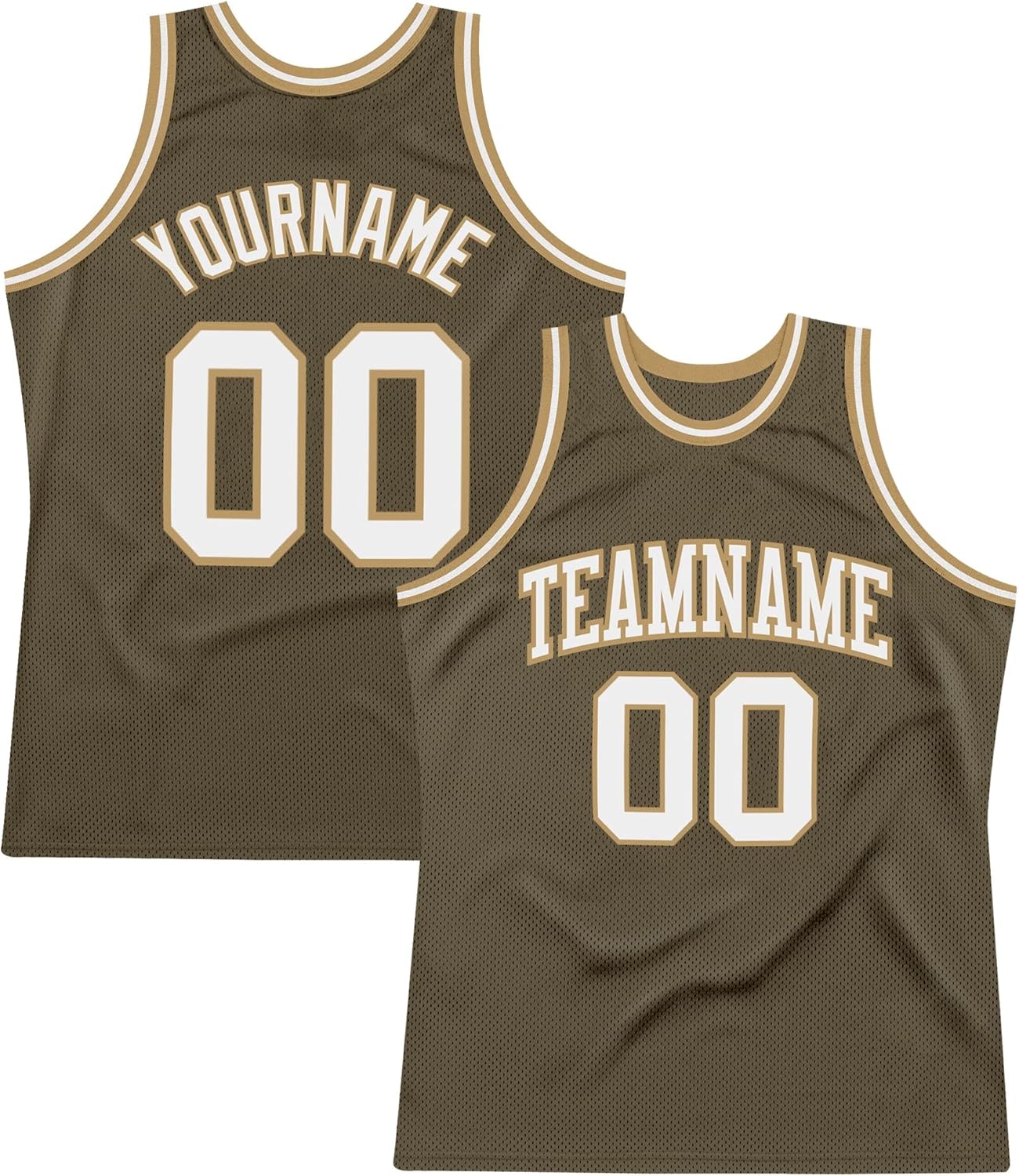 Custom Name Team Name Number Navy Navy-Gold Authentic Throwback Basketball Jersey, Personalized Uniform Basketball Shirt - Image 19