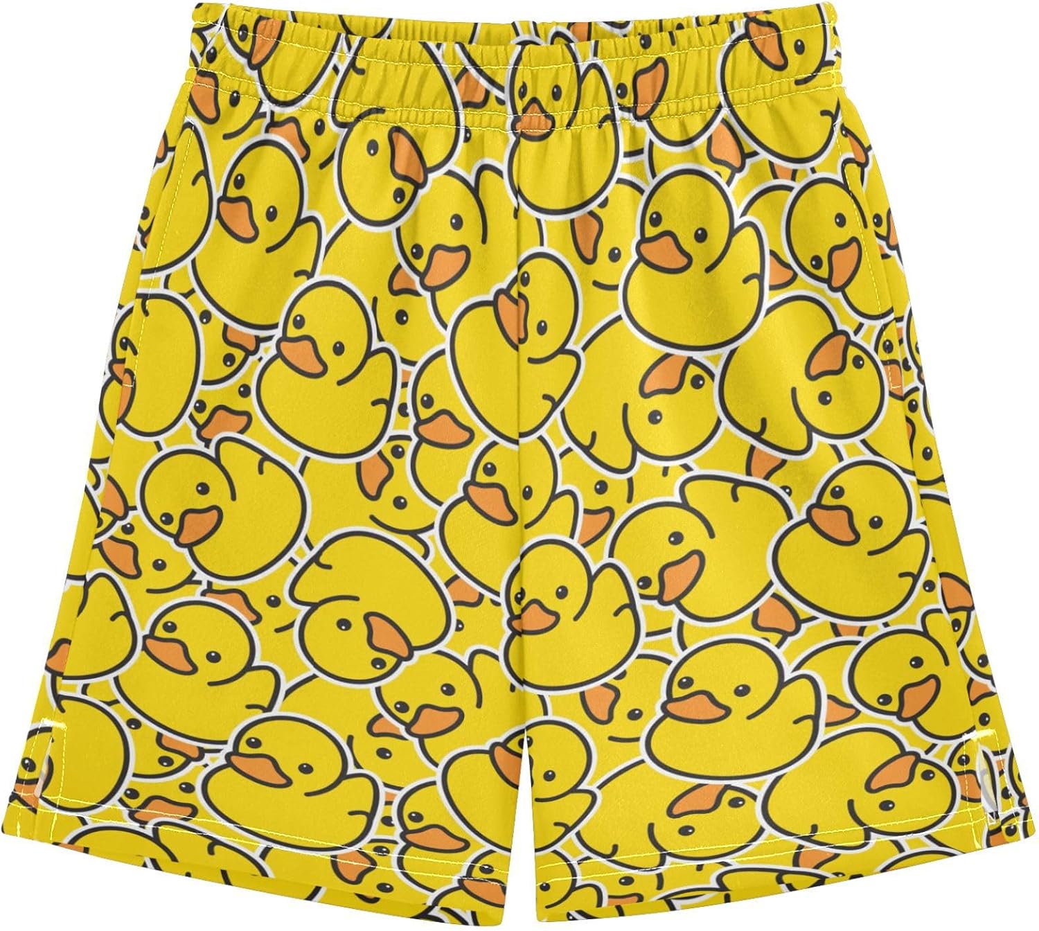 Boys Athletic Shorts with Pockets Running Basketball Shorts for Youth Elastic Waist Size 7-16 - Image 10