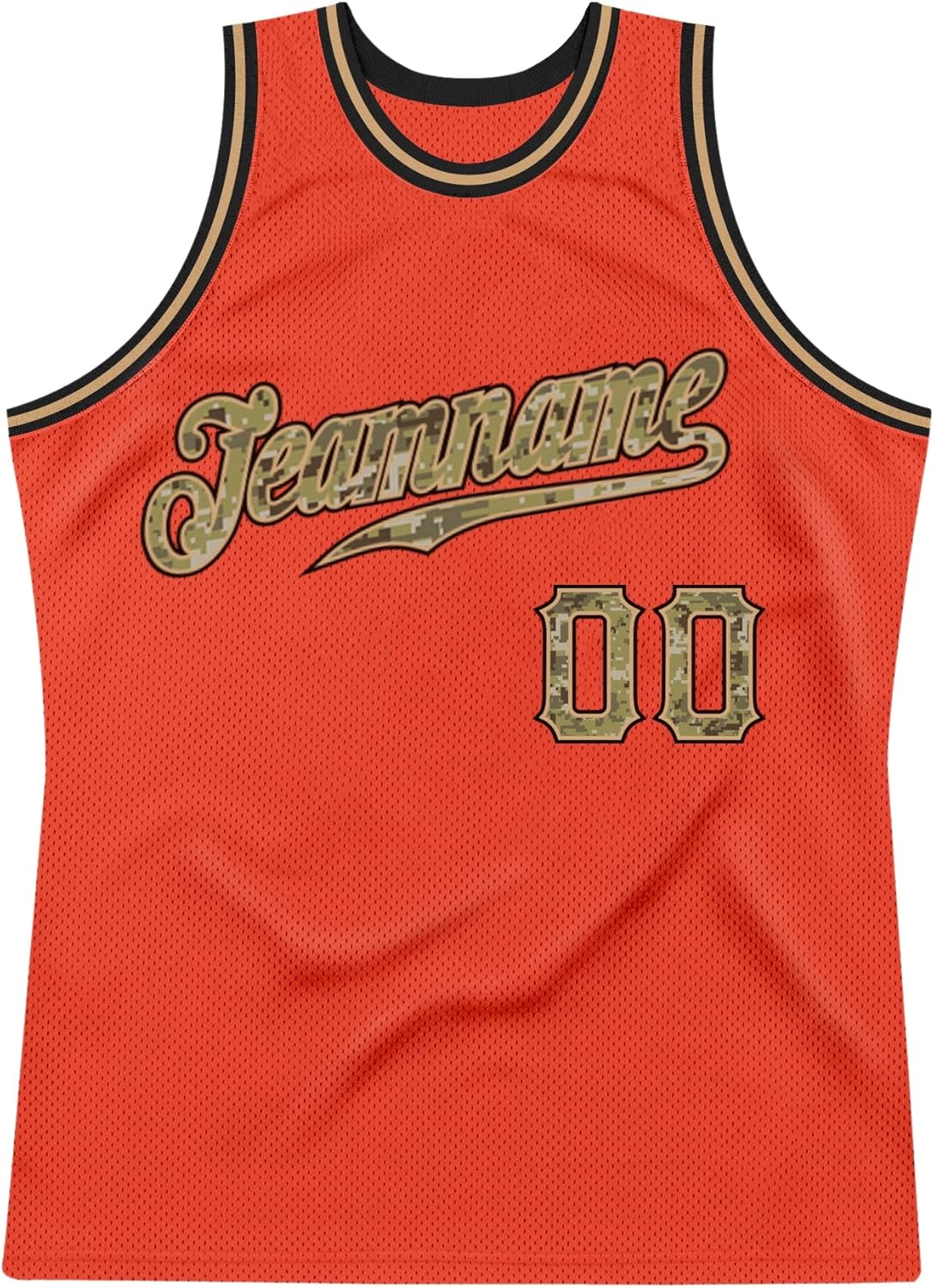 Custom Name Team Name Number Maroon Camo-Gray Authentic Throwback Basketball Jersey, Personalized Uniform Basketball Shirt - Image 5