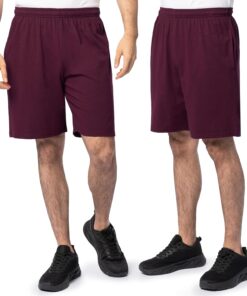 Fruit of the Loom Men's Eversoft Cotton Shorts with Pockets (S-4XL)