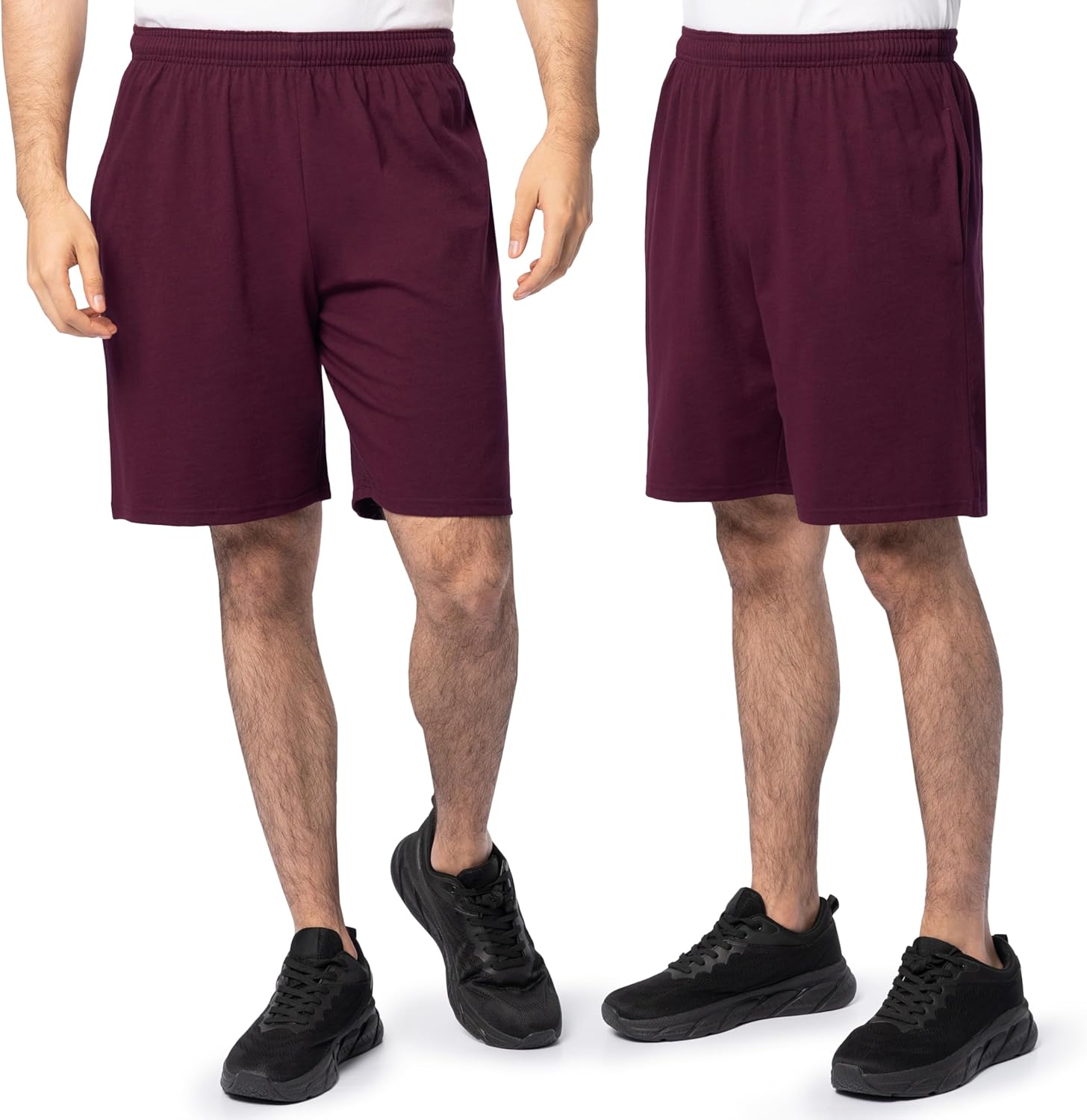Fruit of the Loom Men's Eversoft Cotton Shorts with Pockets (S-4XL)
