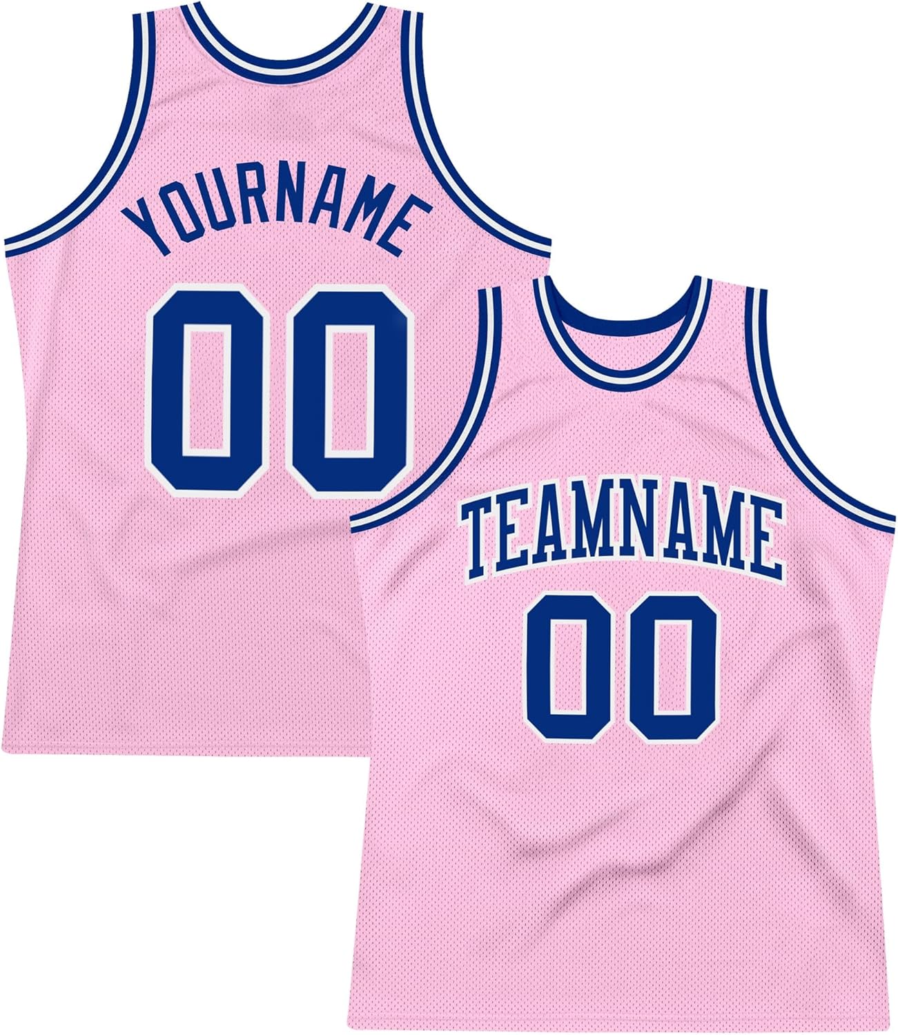 Custom Name Team Name Number Navy Navy-Gold Authentic Throwback Basketball Jersey, Personalized Uniform Basketball Shirt - Image 10