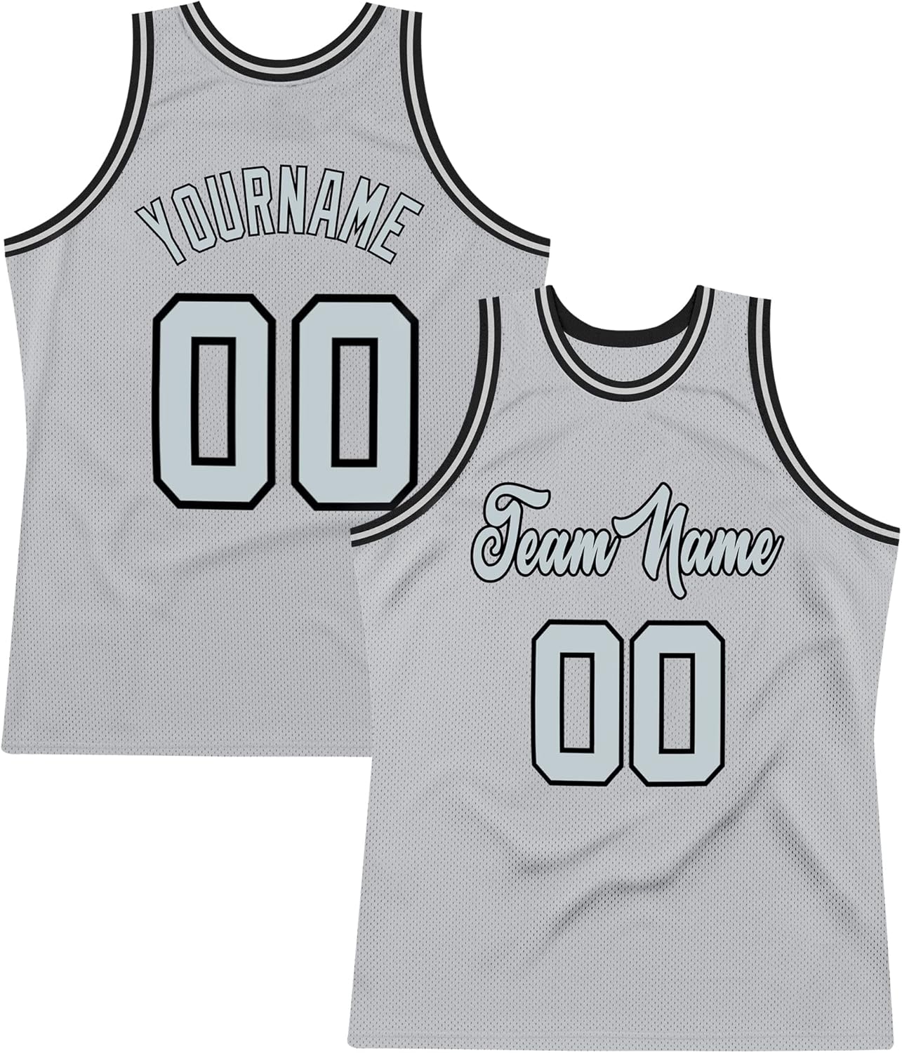 Custom Name Team Name Number Black White Pinstripe White Authentic Basketball Jersey, Personalized Uniform Basketball Shirt - Image 19