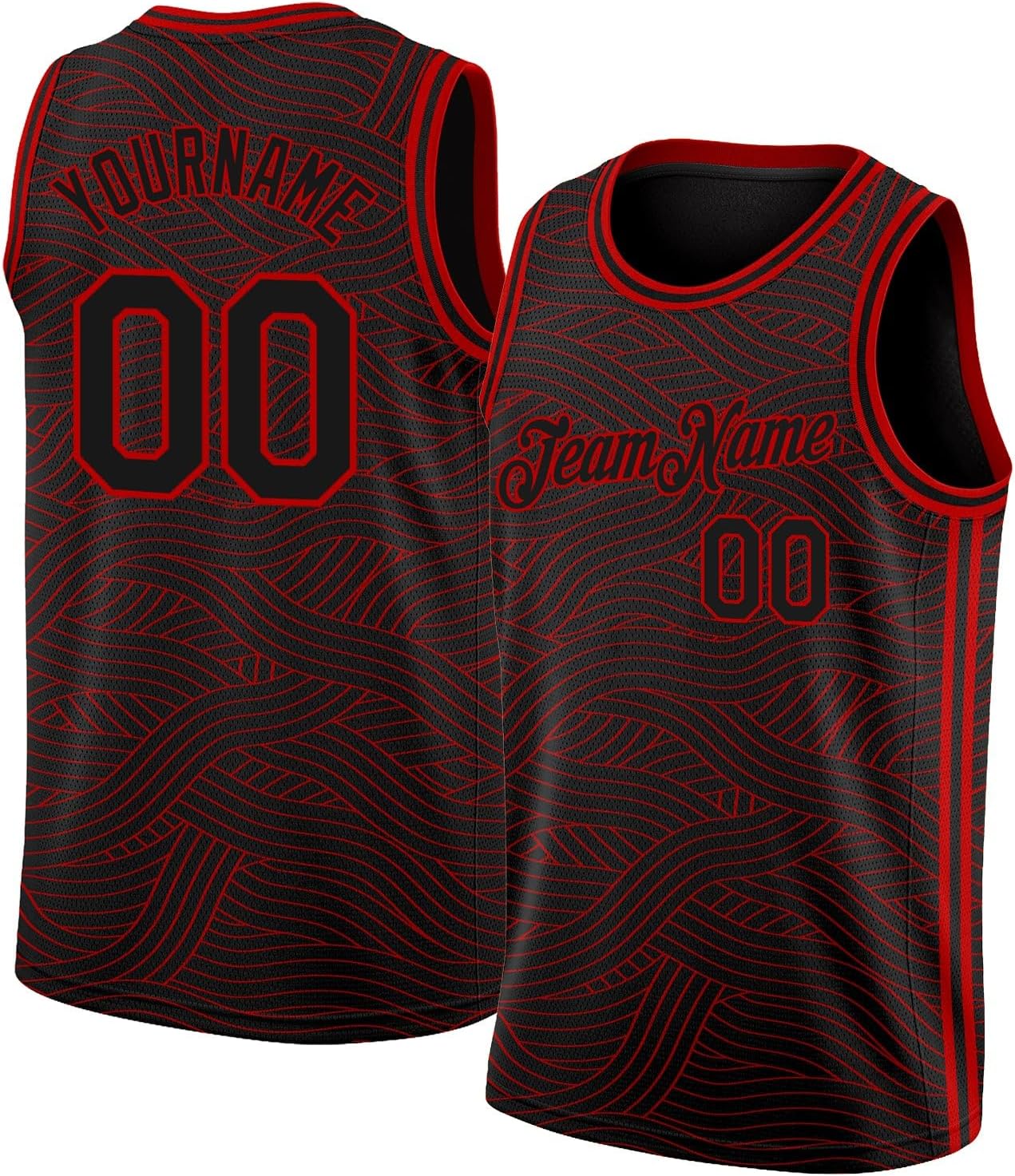 Custom Name Team Name Number Blue Orange-Royal Authentic Throwback Basketball Jersey, Personalized Uniform Basketball Shirt - Image 22