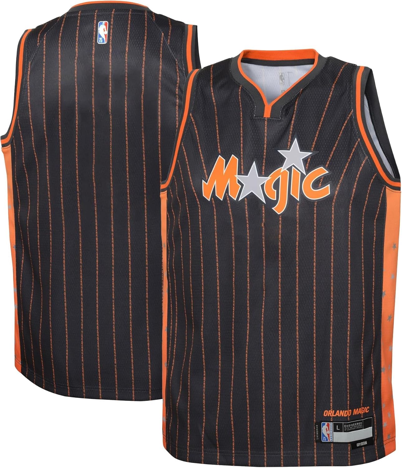 Outerstuff NBA Youth 8-20 75th Anniversary Alternate Edition Swingman Team Jersey - Image 9