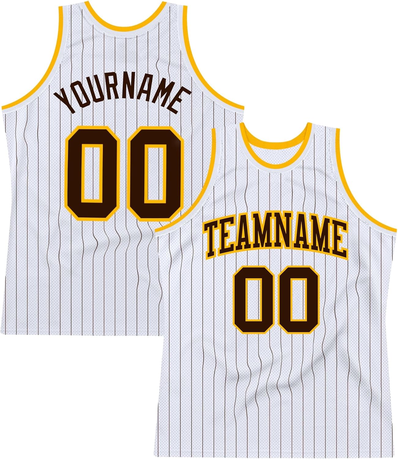 Custom Name Team Name Number White Teal Pinstripe Black Authentic Basketball Jersey, Personalized Basketball Jersey - Image 18