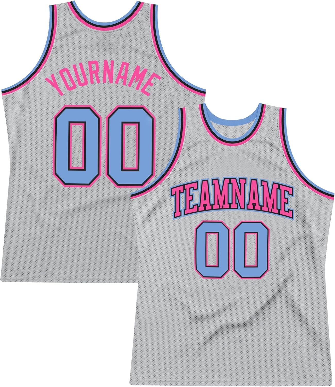 Custom Name Team Name Number Black White-Gold Round Neck Rib-Knit Basketball Jersey, Personalized Uniform Basketball Shirt - Image 13