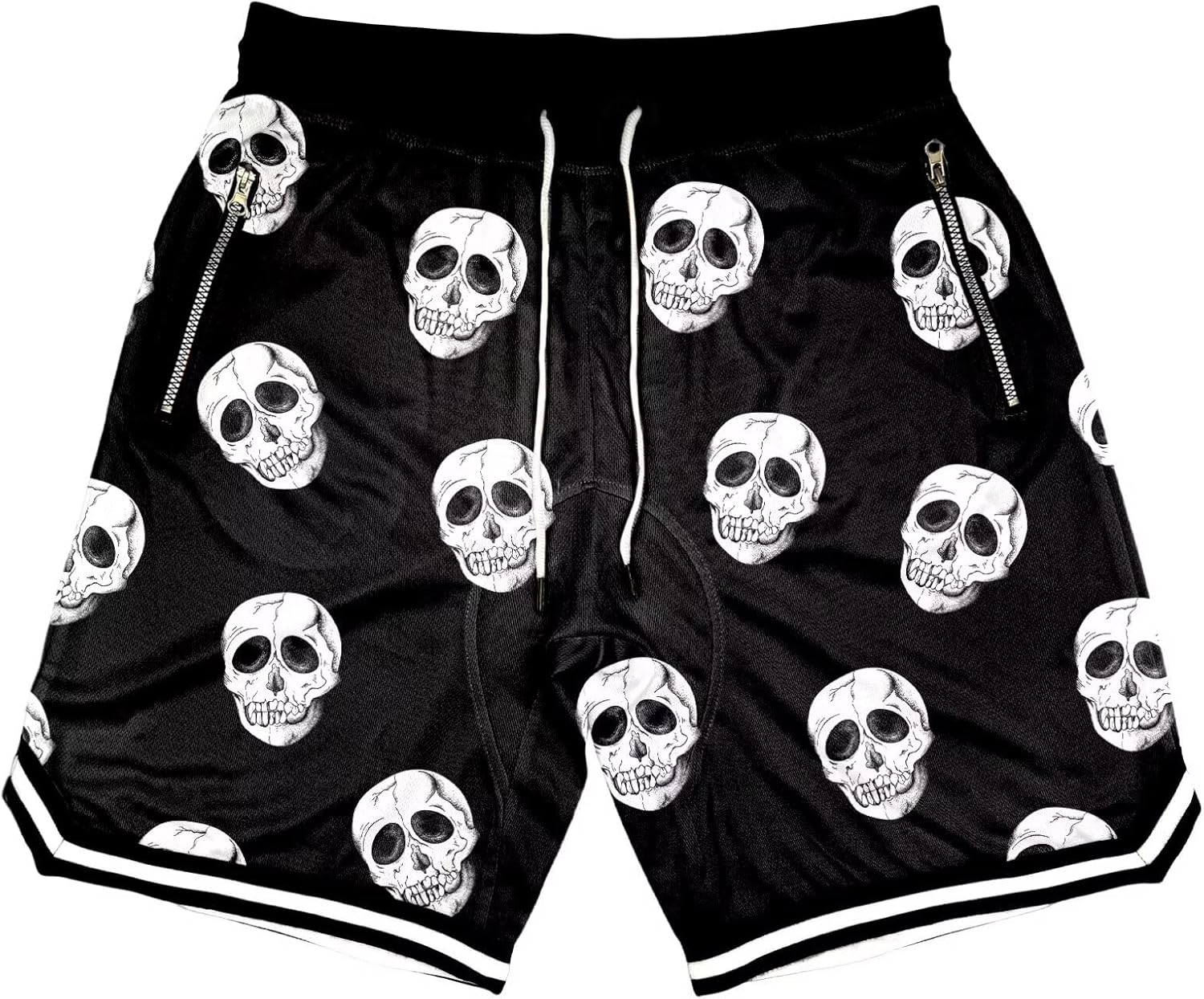 Mens Floral Print Basketball Shorts Lightweight Mesh Gym Shorts Graphic Sports Athletic Drawstring Short - Image 19