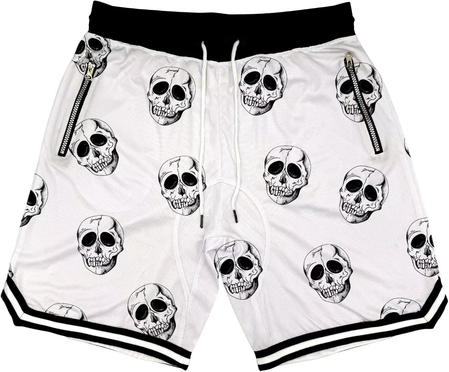 Mens Floral Print Basketball Shorts Lightweight Mesh Gym Shorts Graphic Sports Athletic Drawstring Short - Image 18