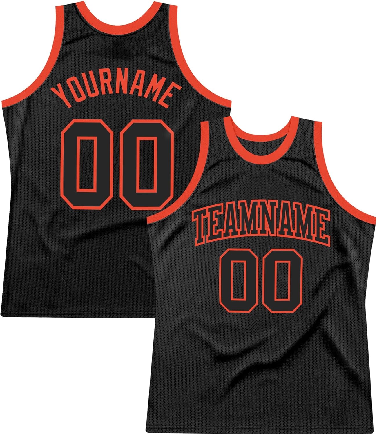 Custom Name Team Name Number Red Gold-White Authentic Throwback Basketball Jersey, Personalized Uniform Basketball Shirt - Image 25
